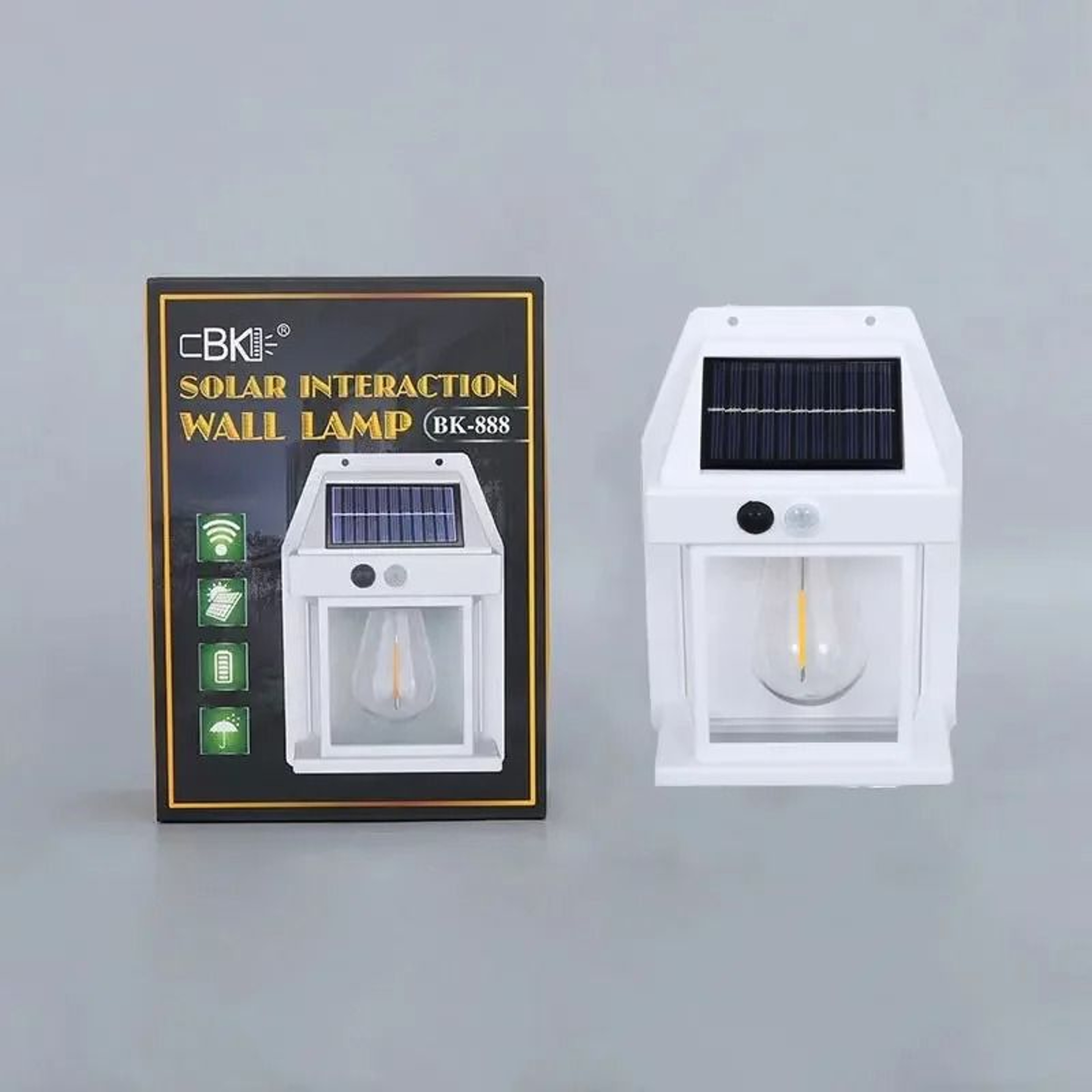 Solar Motion Sensor Wall Lantern Adds Smart Warm Light Outdoors Nightly 1