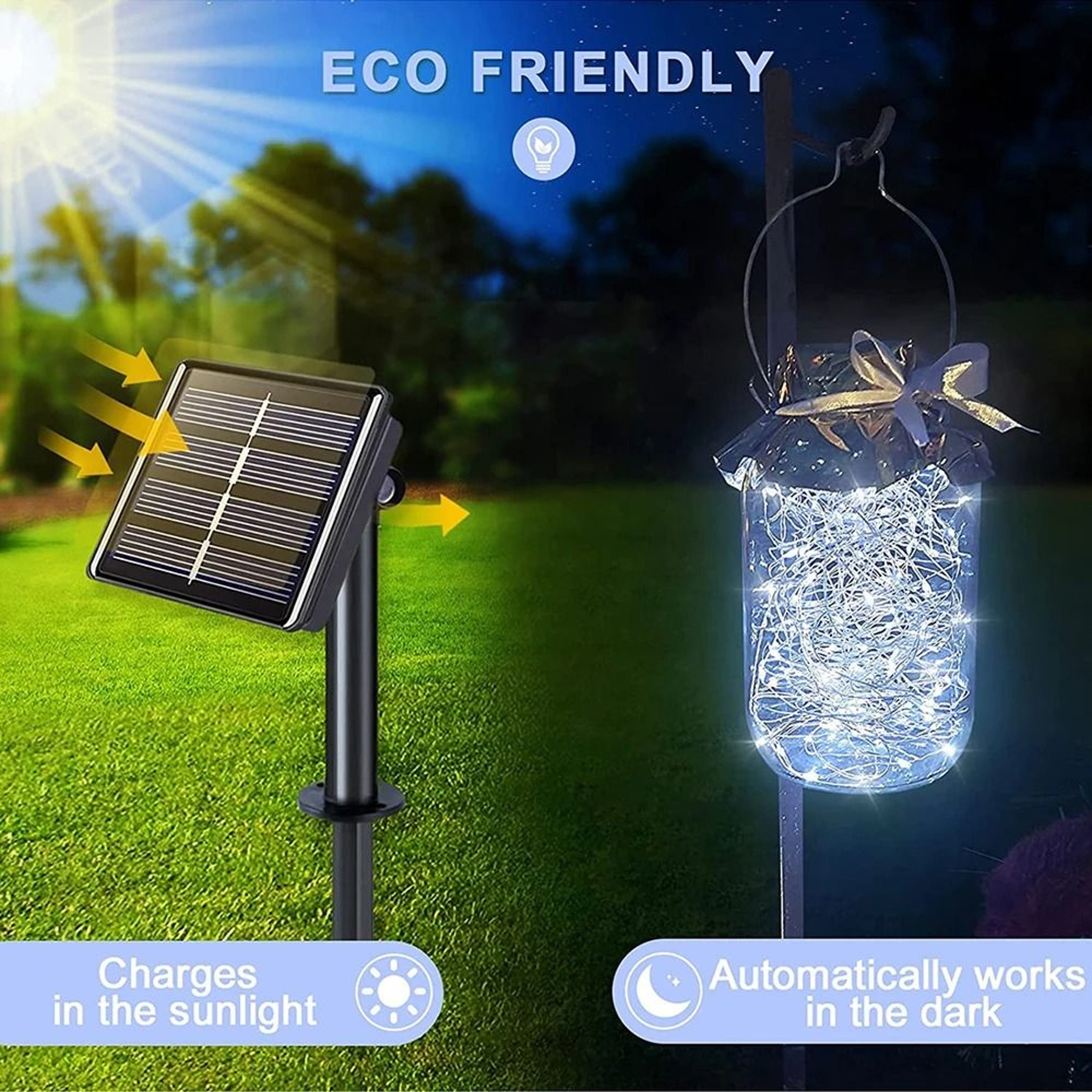 Solar Fairy String Lights Create Magical Garden Glow For Every Celebration 14