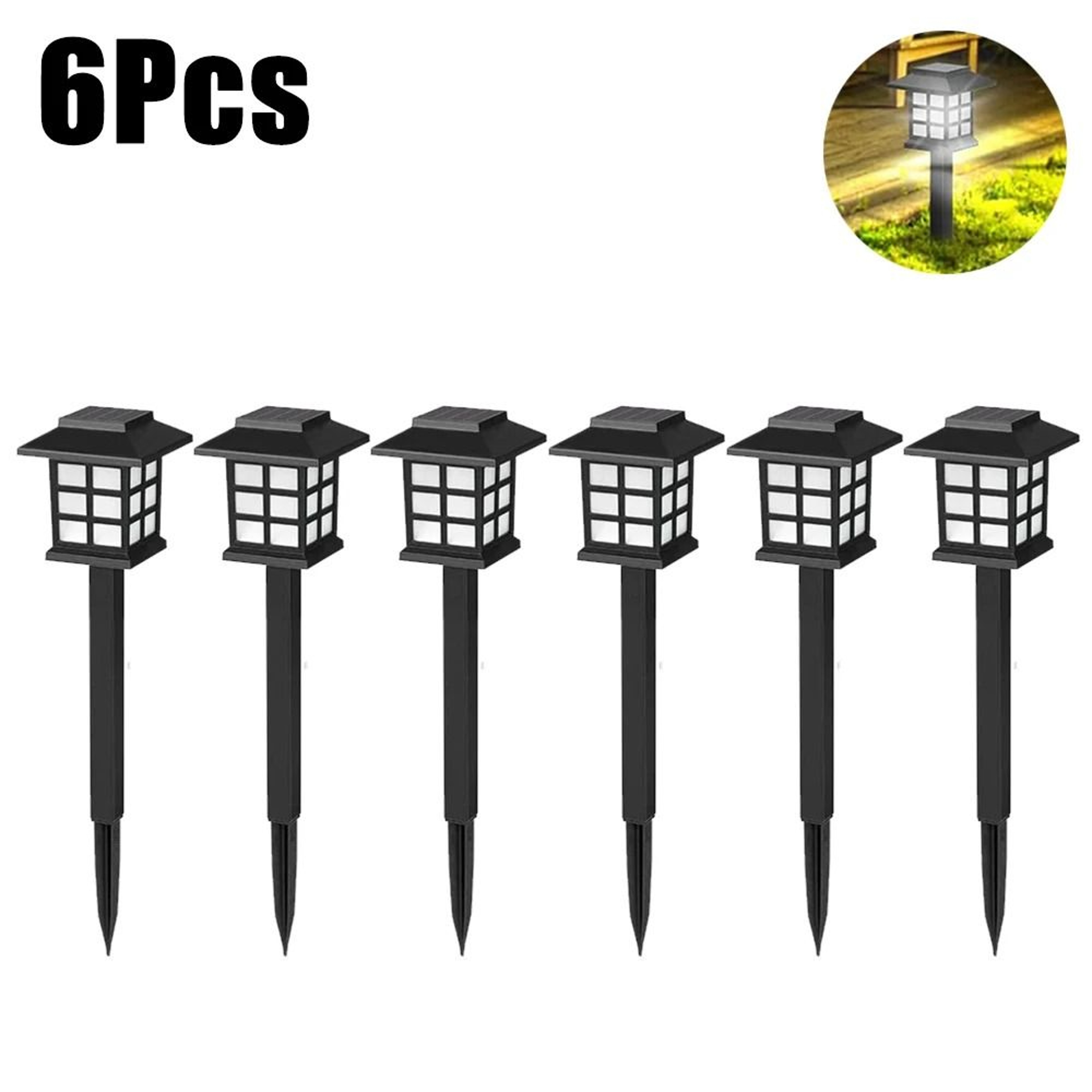 Solar LED Pathway Lights Brighten Gardens Walkways Patios Driveways Every Night 8