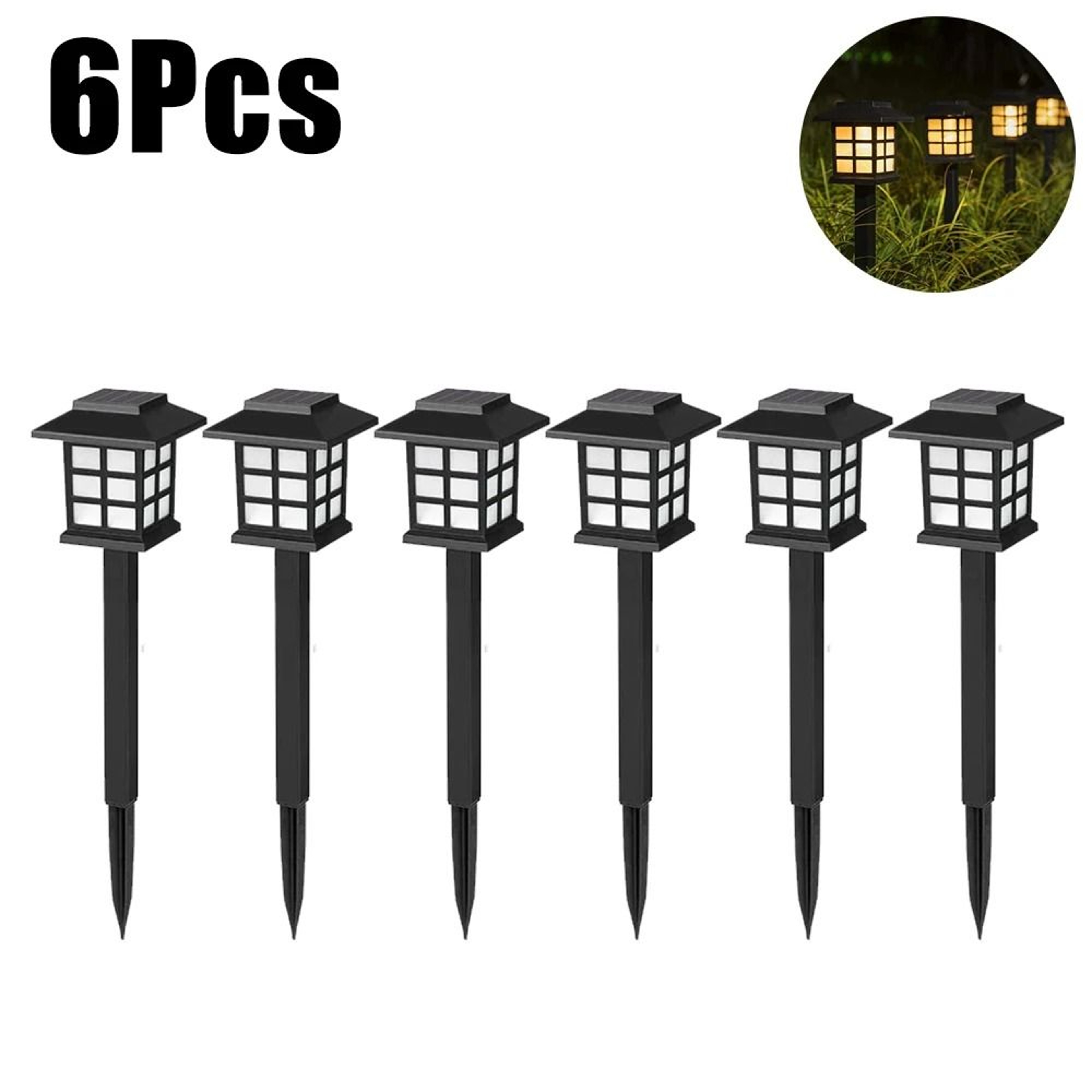 Solar LED Pathway Lights Brighten Gardens Walkways Patios Driveways Every Night 7