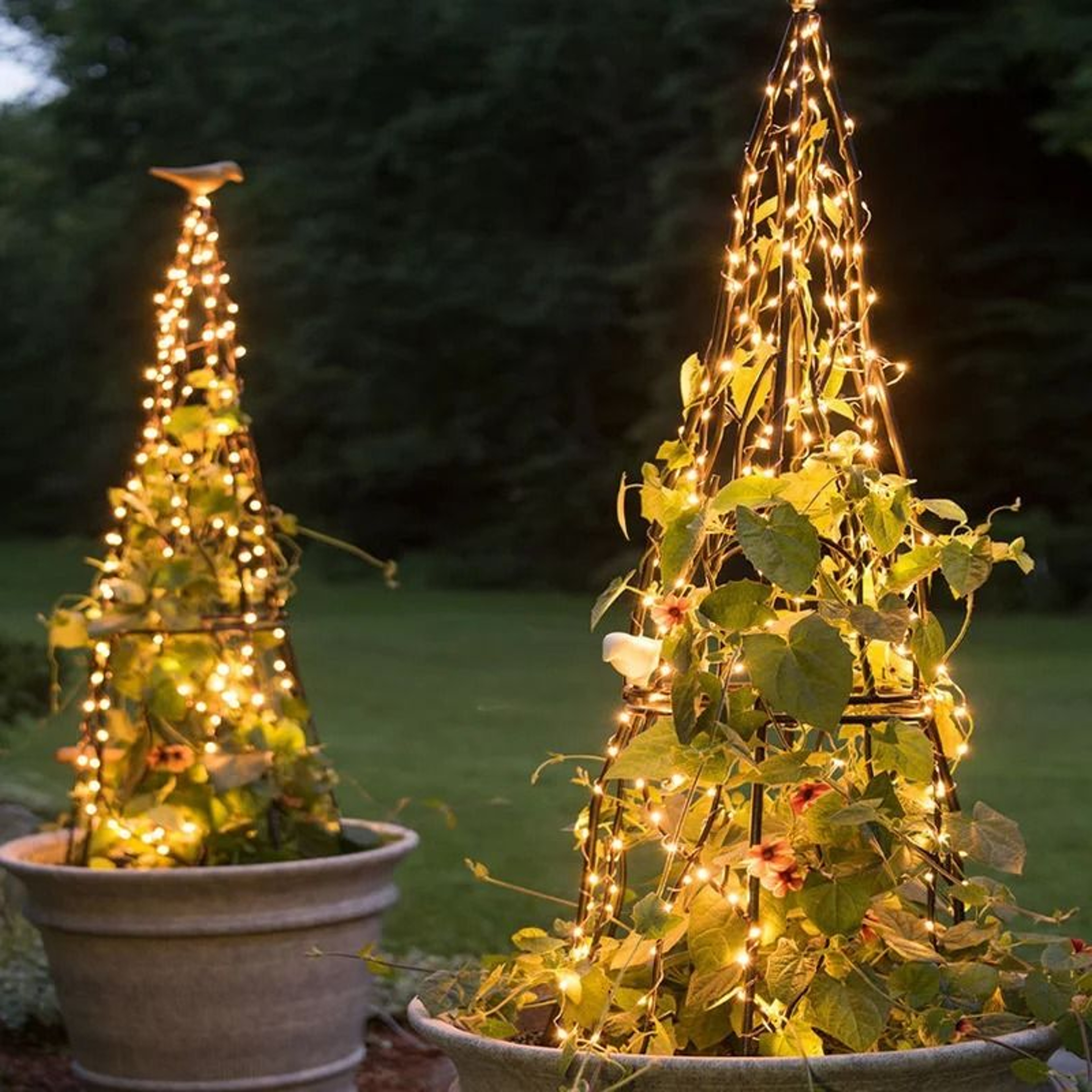 Solar Twinkle String Lights For Waterproof Outdoor Garden Christmas Party Decor 15