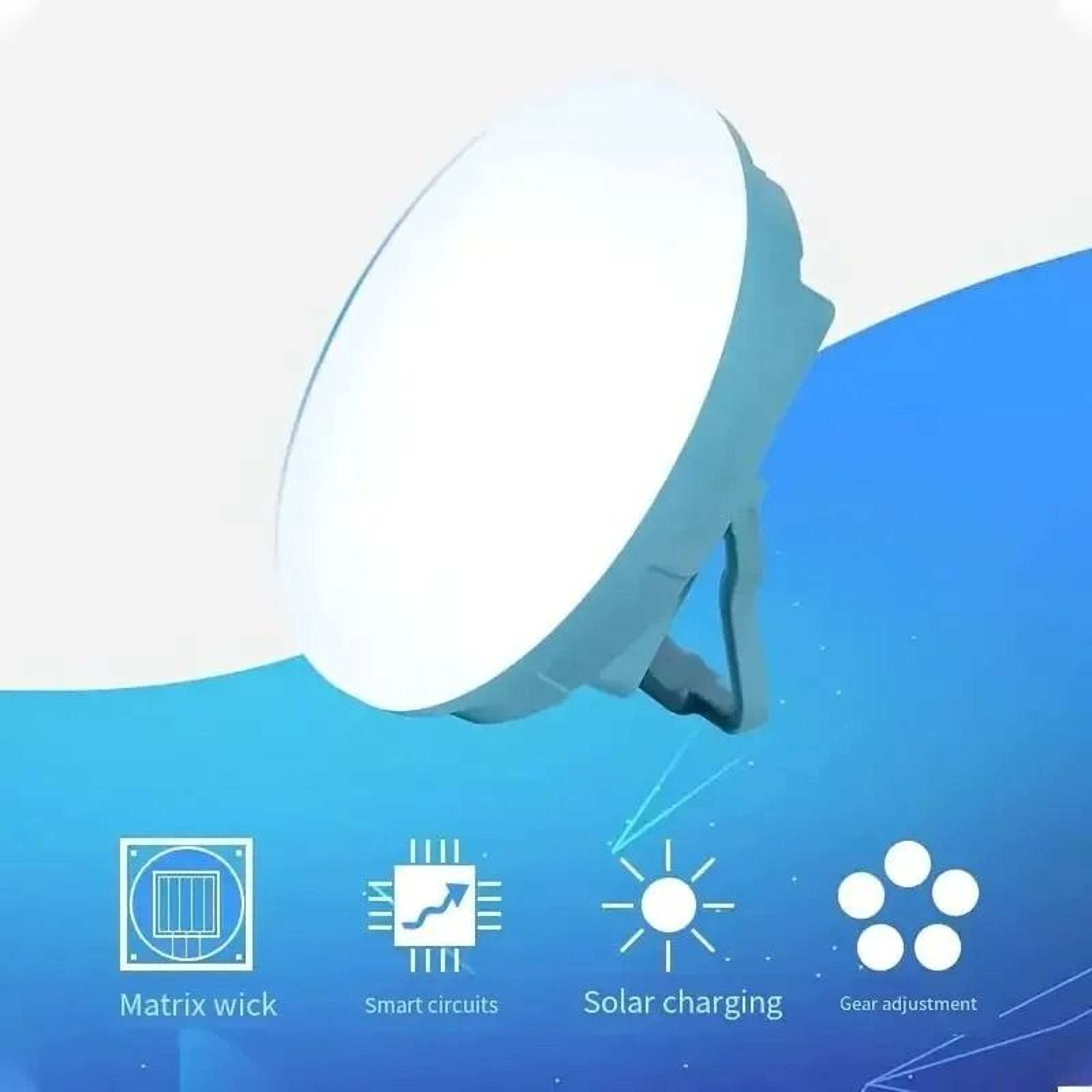 Solar Magnetic Camping Light With Hook For Hands Free Outdoor Lighting 6
