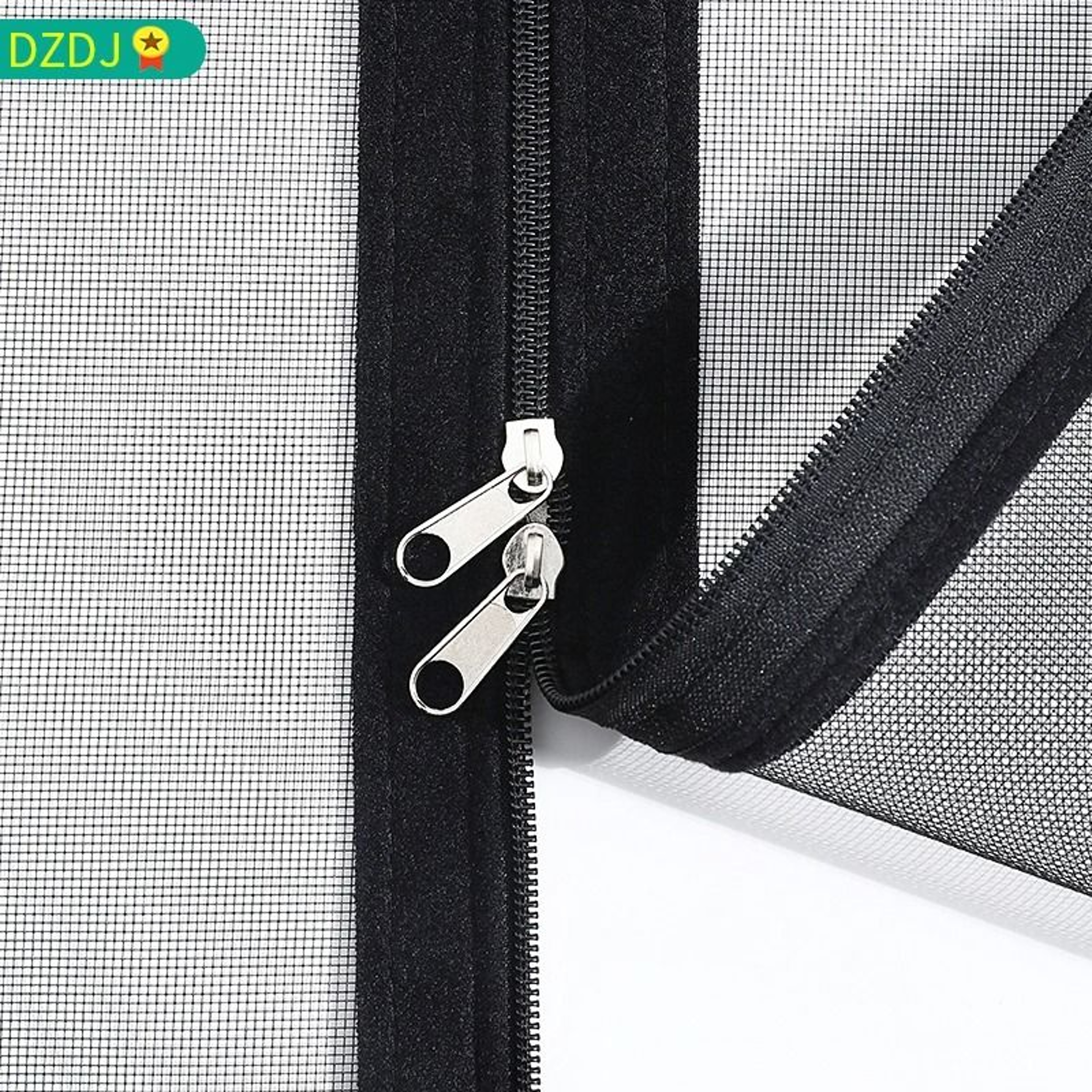 Custom Size Zipper Mosquito Window Screen Mesh For Easy Bug Protection 2