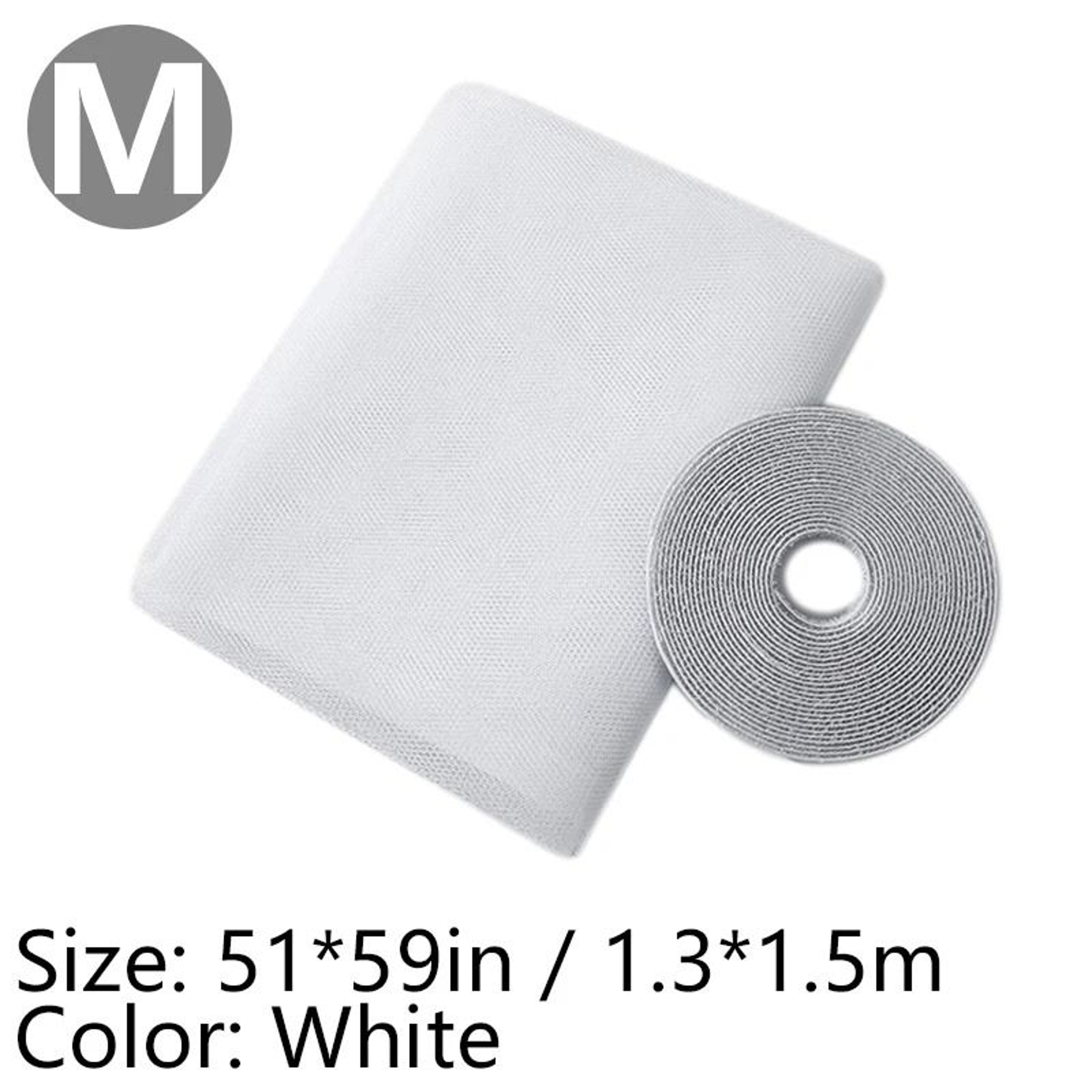 Self Adhesive Mosquito Window Screen Cut To Fit Insect Mesh Net 3