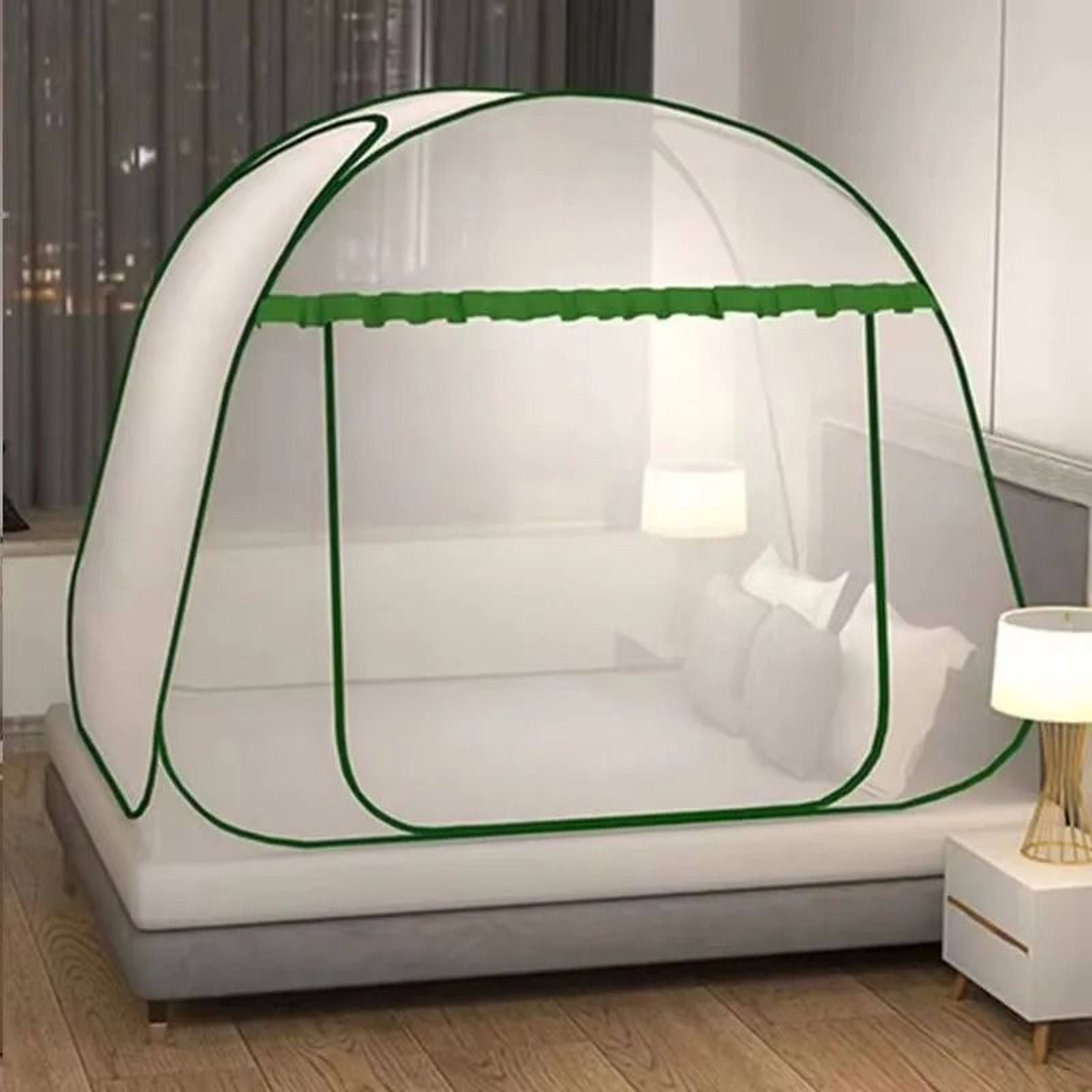 Portable Foldable Mosquito Net Tent For Comfortable Protected Sleep Anywhere Nightly 0