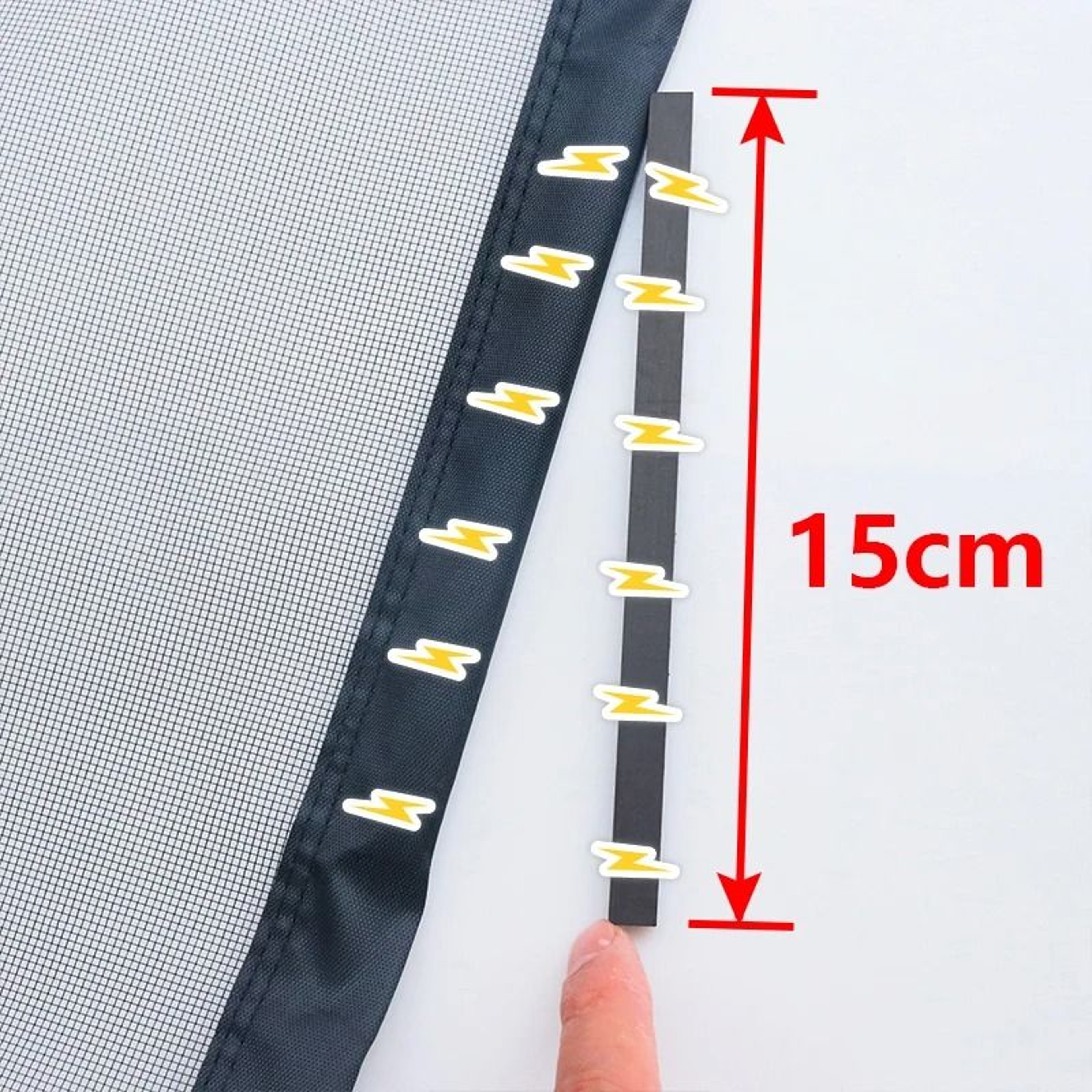 Fresh Air Magnetic Screen Door Mosquito Net Auto Closing Mesh Curtain 2