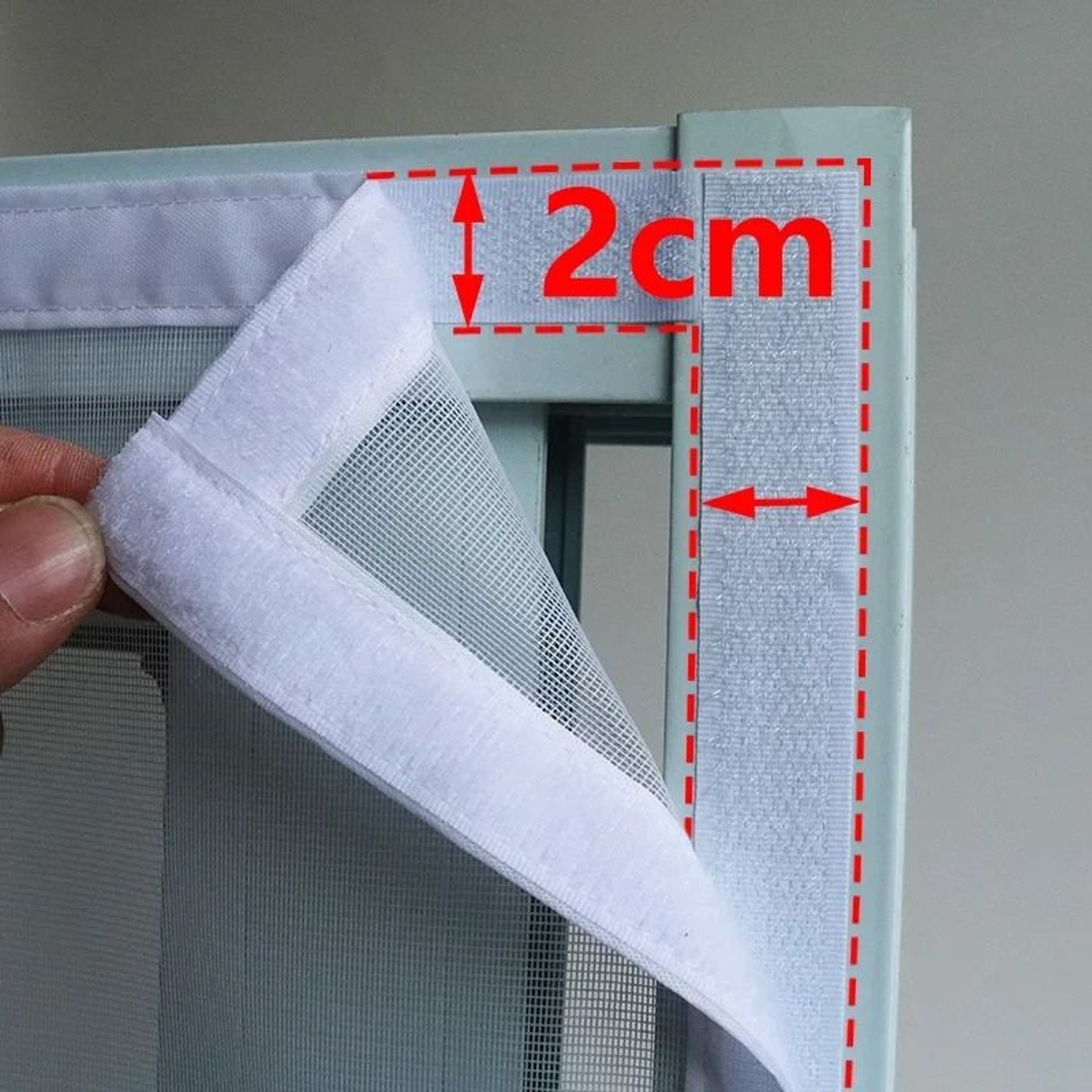 Invisible Fiberglass Window Screen Blocks Mosquitoes While Keeping Fresh Air Flowing 0