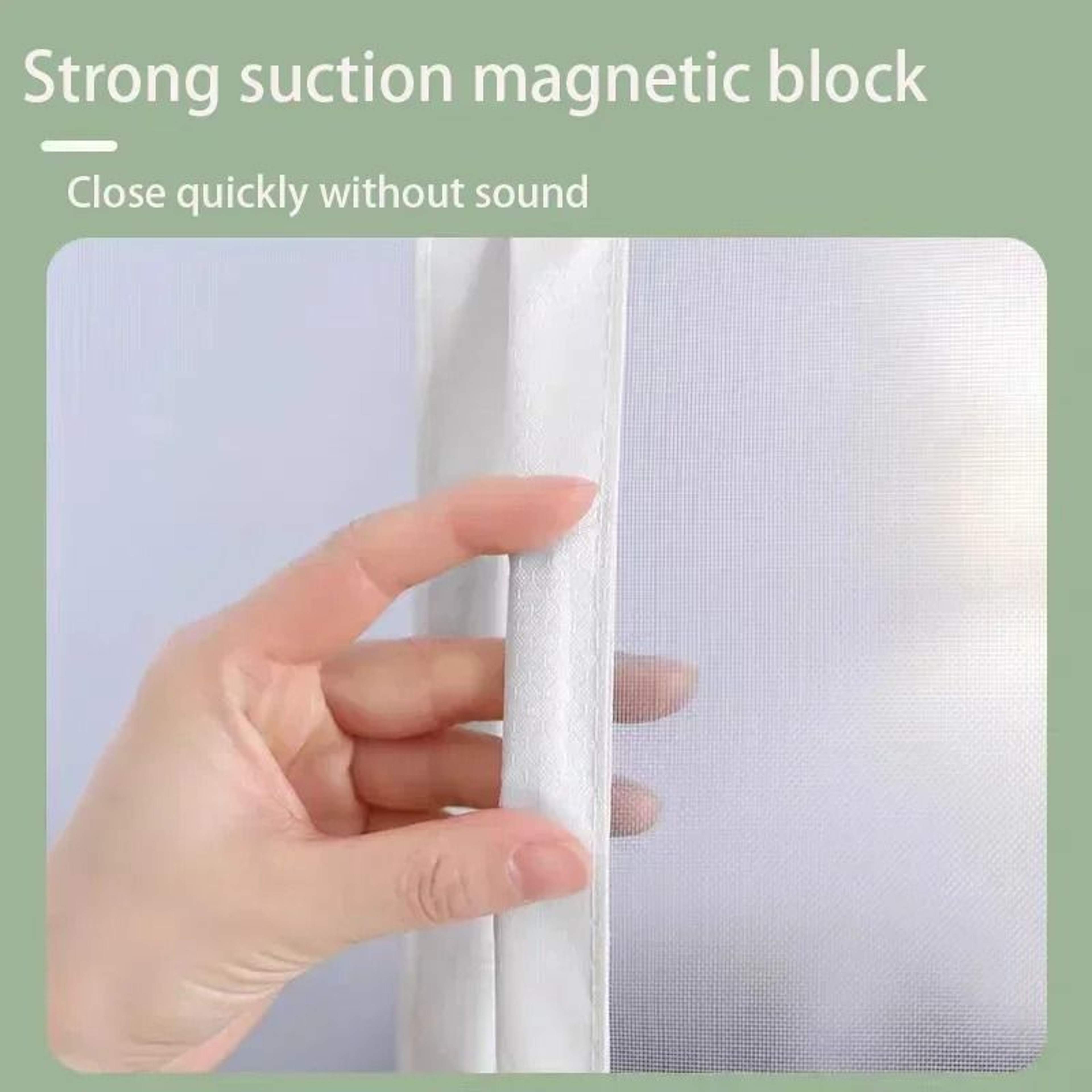 Magnetic Mosquito Screen Door Keeps Bugs Out And Fresh Air Flowing 4