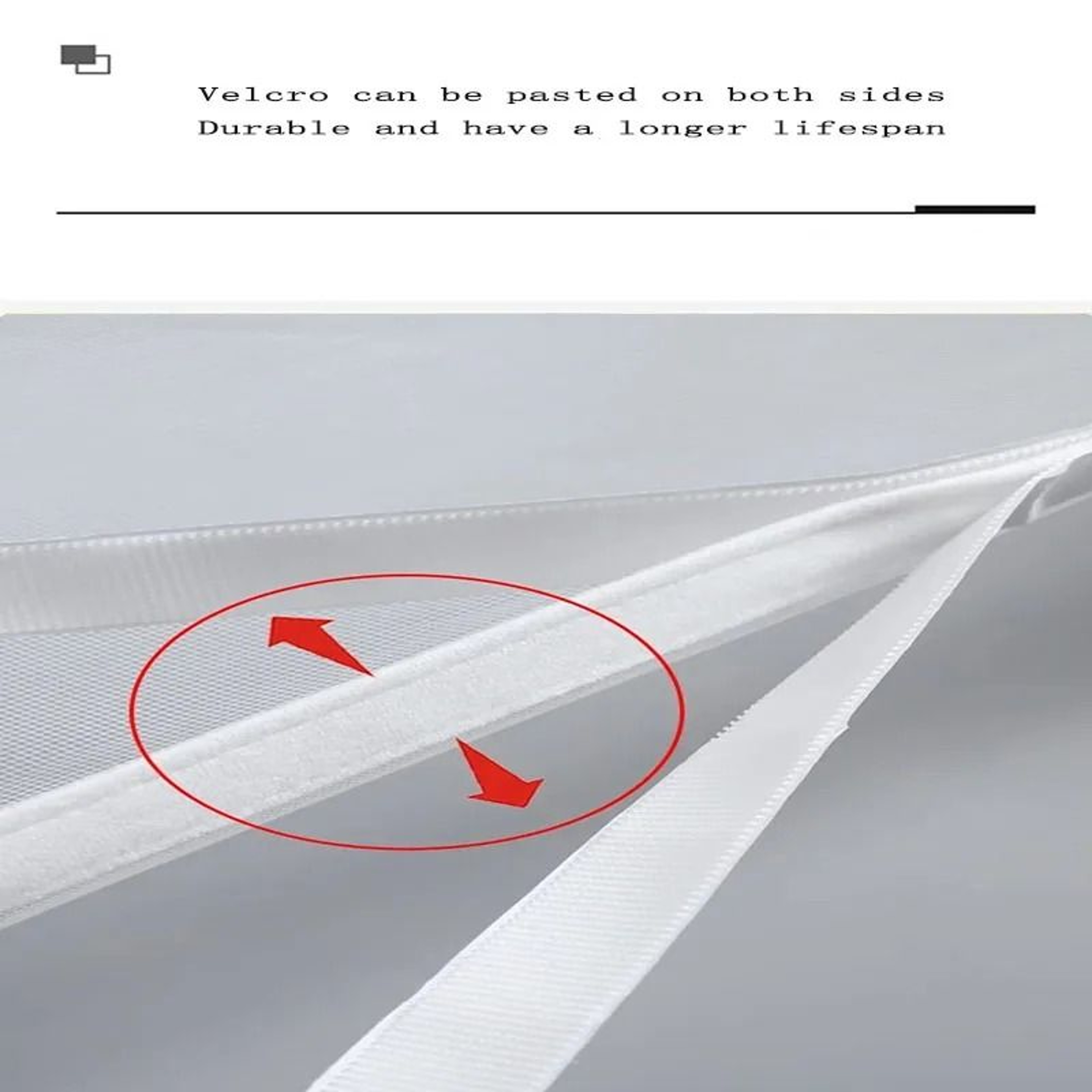 White Self Adhesive Mosquito Window Screen Mesh For Easy Summer Protection 2
