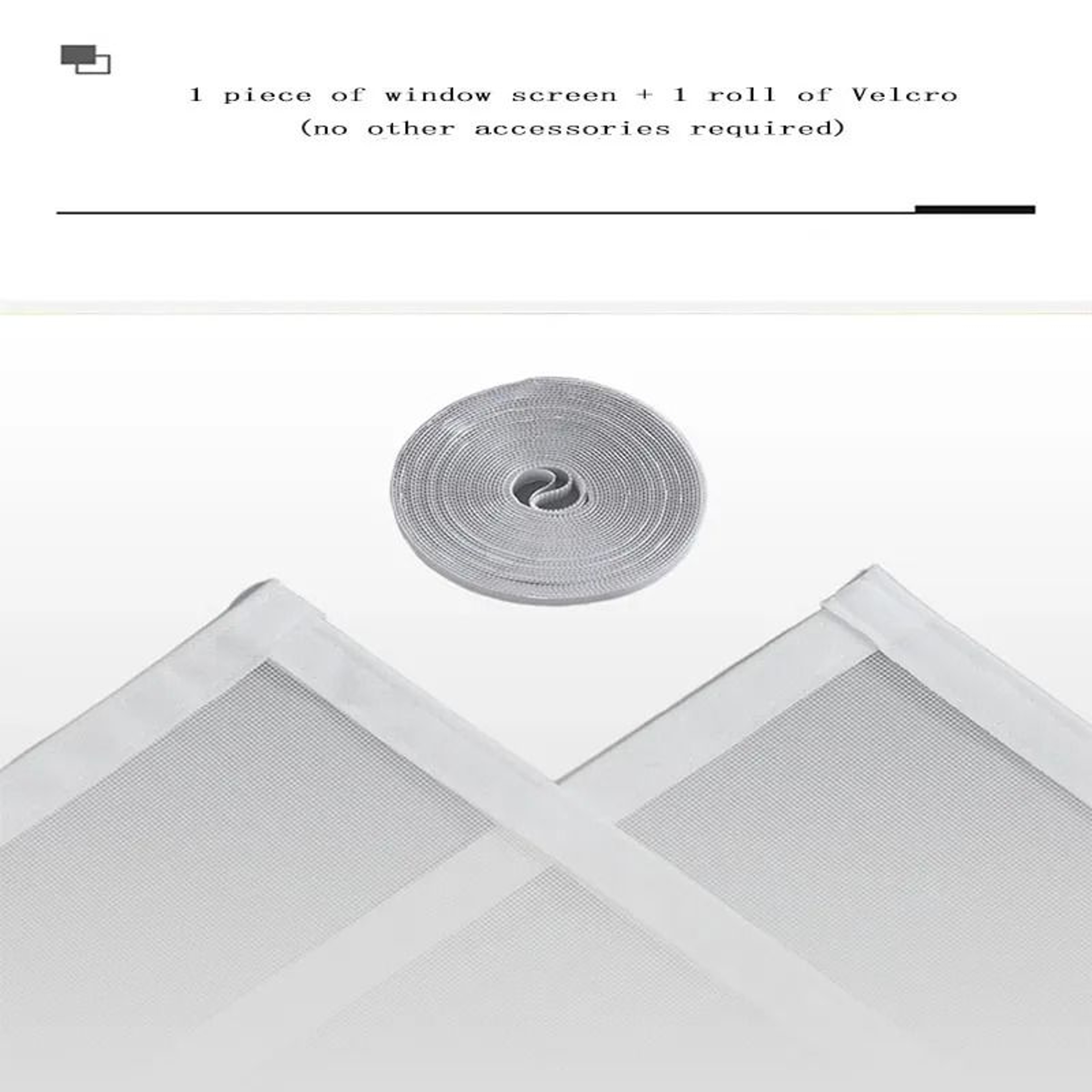 White Self Adhesive Mosquito Window Screen Mesh For Easy Summer Protection 3
