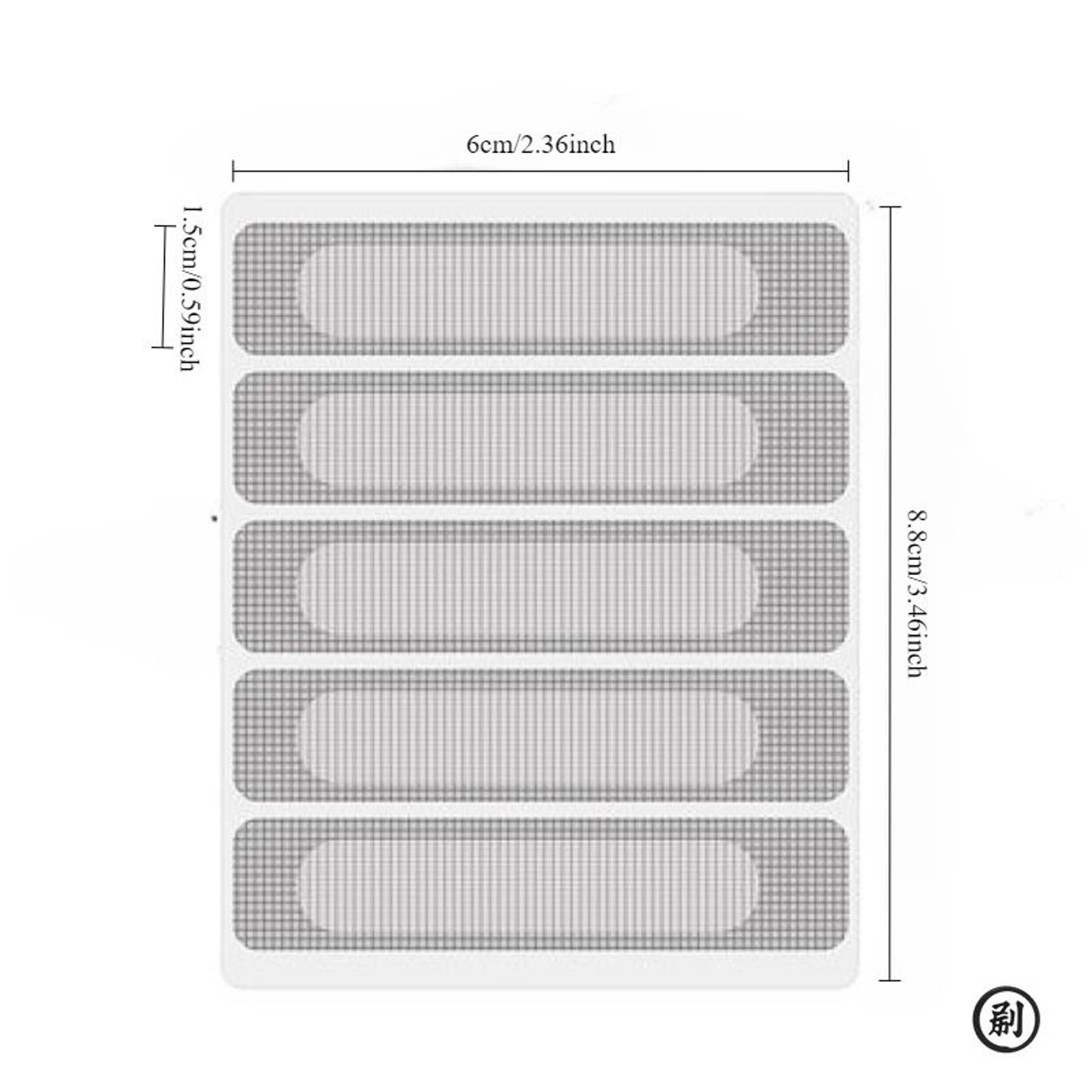 Self Adhesive Window Screen Repair Patch For Invisible Mosquito Mesh Fixes 4