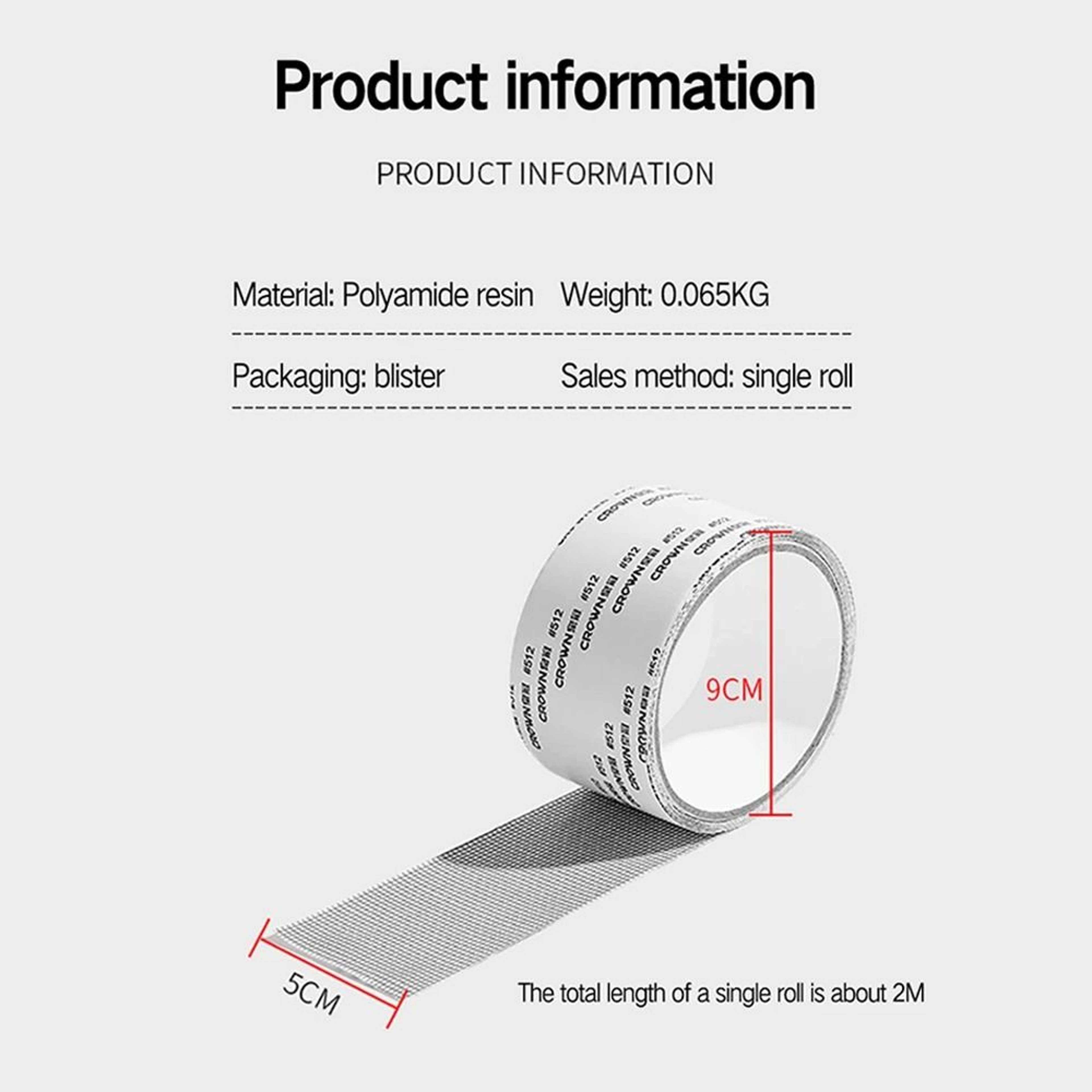 Strong Self Adhesive Window Screen Repair Tape For Quick Mesh Fixes 17