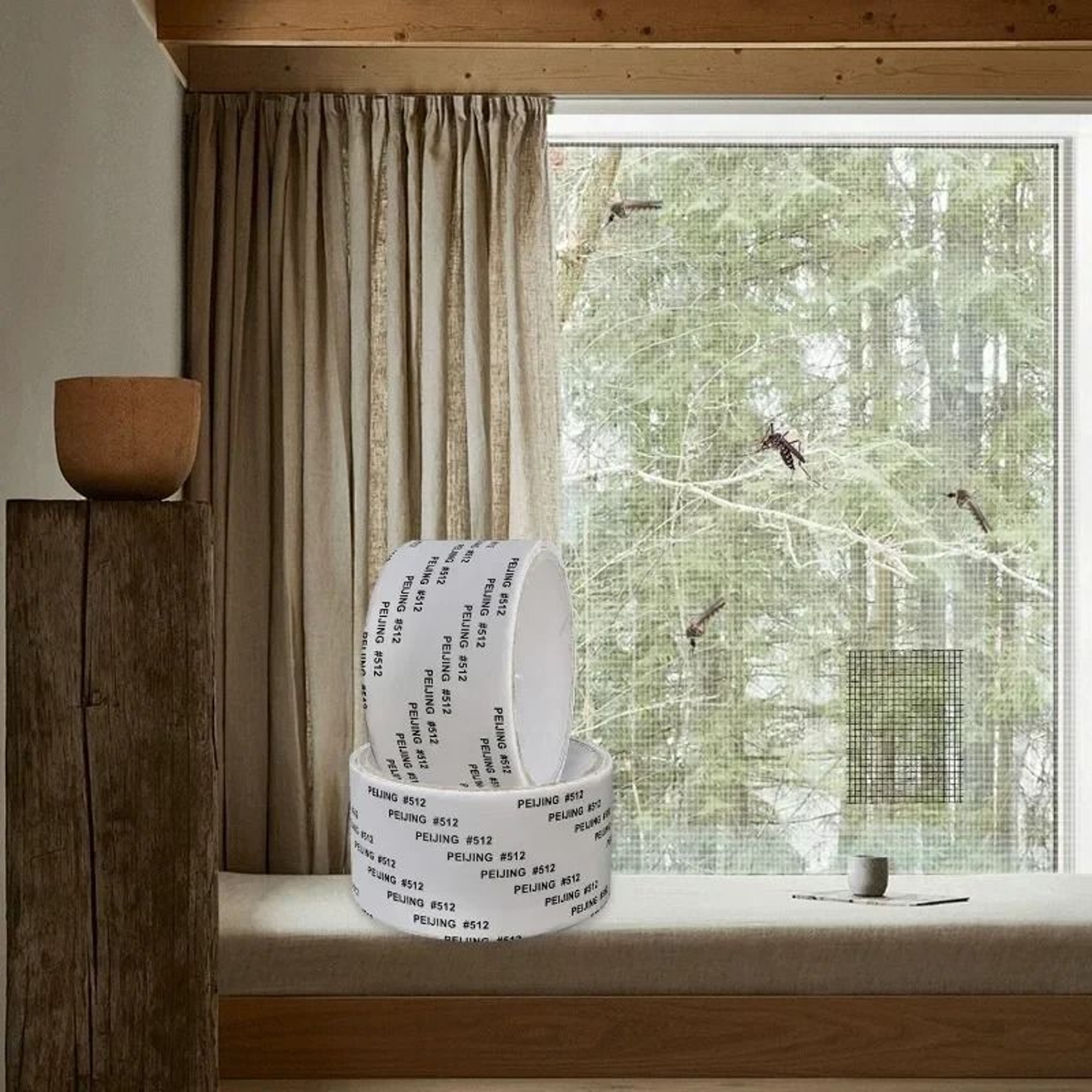 Long Roll Self Adhesive Window Screen Repair Tape For Easy Fixes 3
