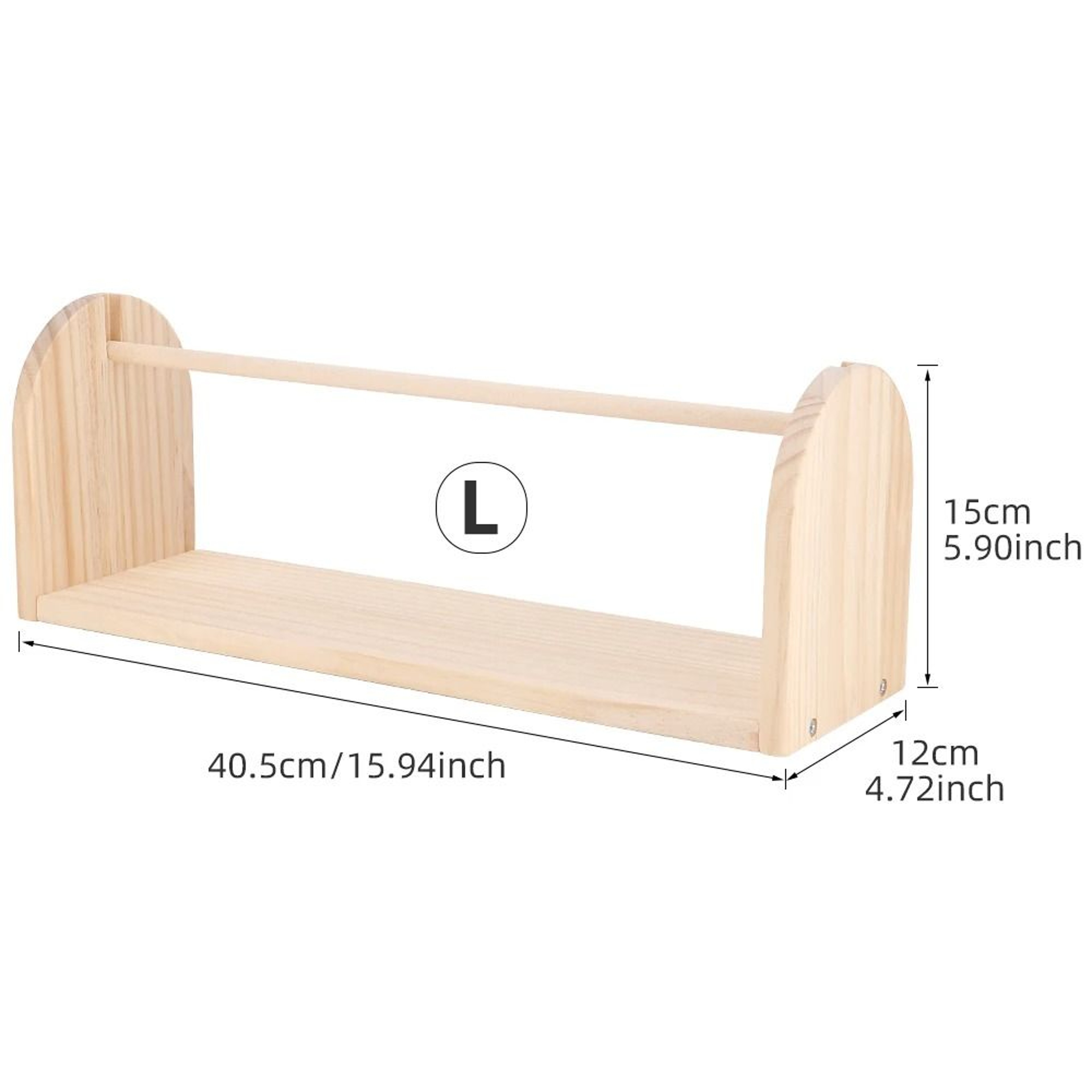 Wooden Rotating Yarn Spool Holder For Smooth Knitting Crochet Crafting Projects 2