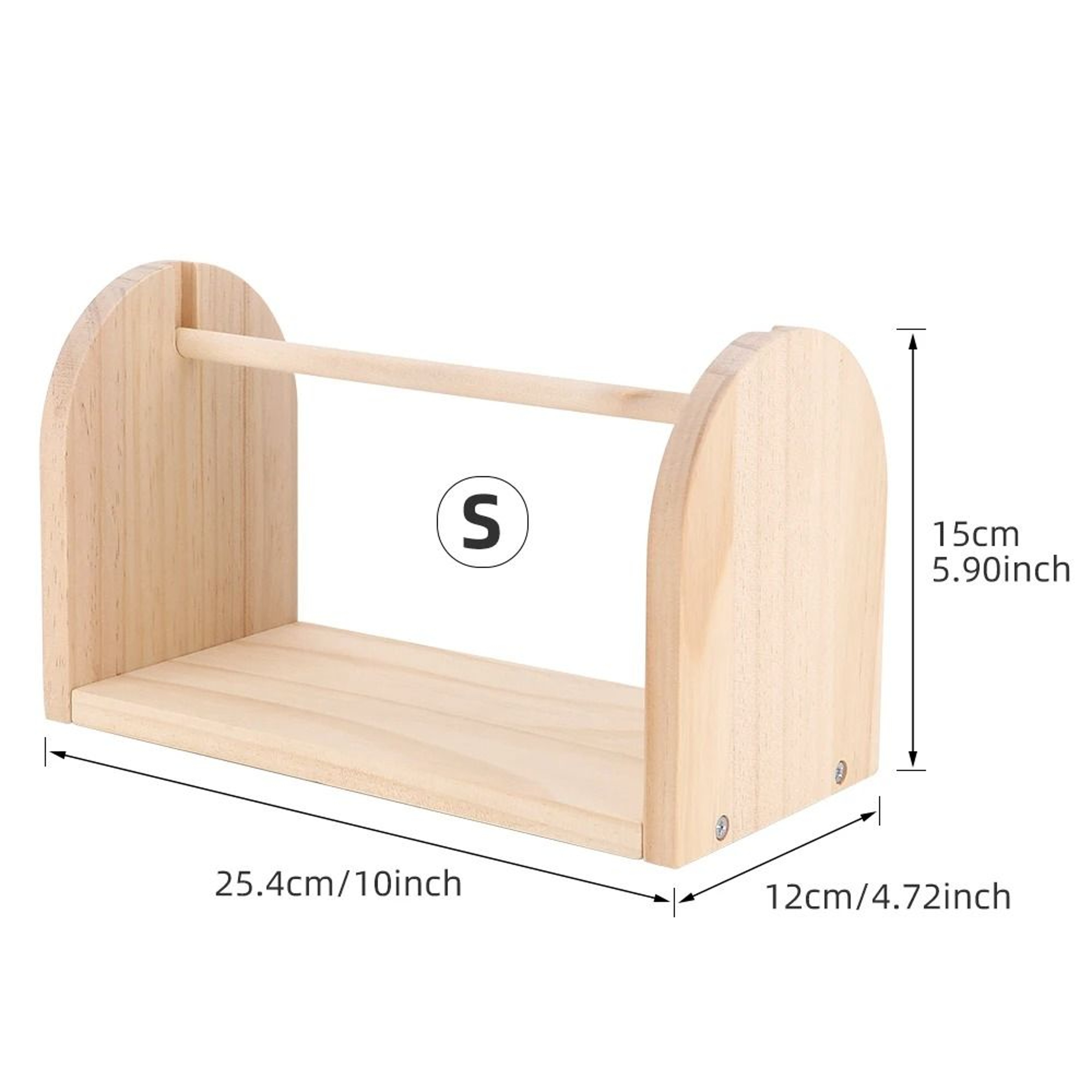 Wooden Rotating Yarn Spool Holder For Smooth Knitting Crochet Crafting Projects 1
