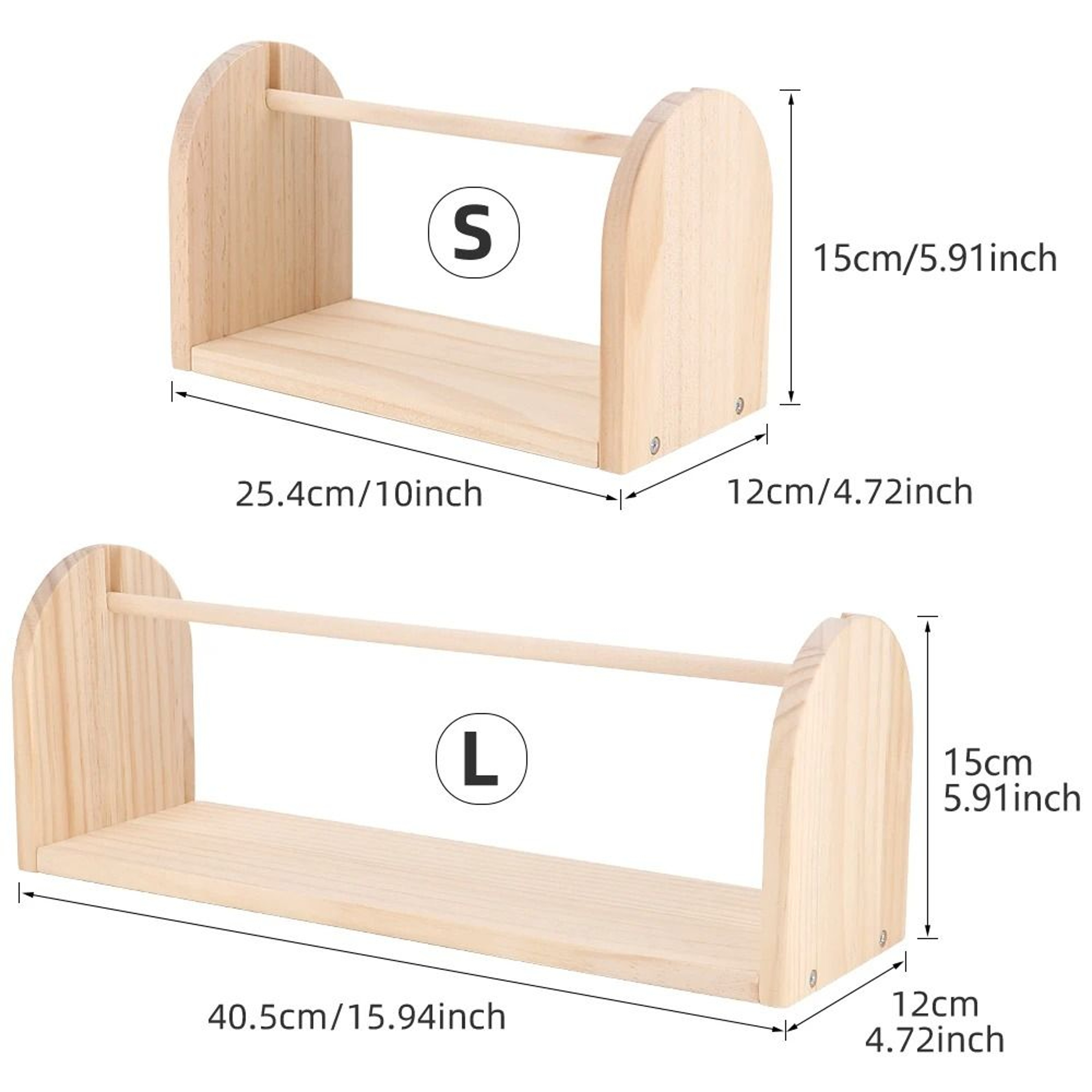 Wooden Rotating Yarn Spool Holder For Smooth Knitting Crochet Crafting Projects 3