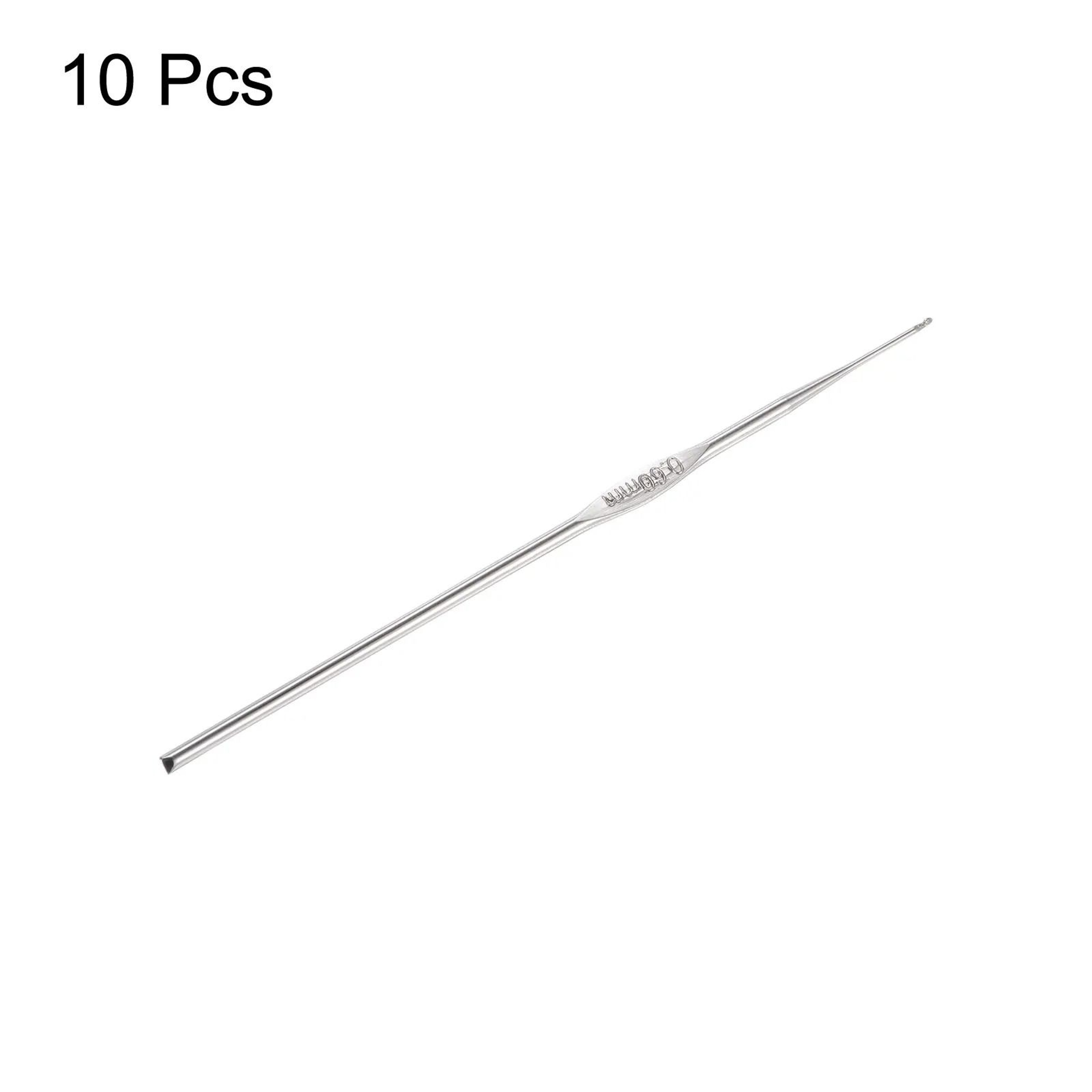 Stainless Steel Crochet Hook Set Ten Sizes For Fine Yarn Craft 16
