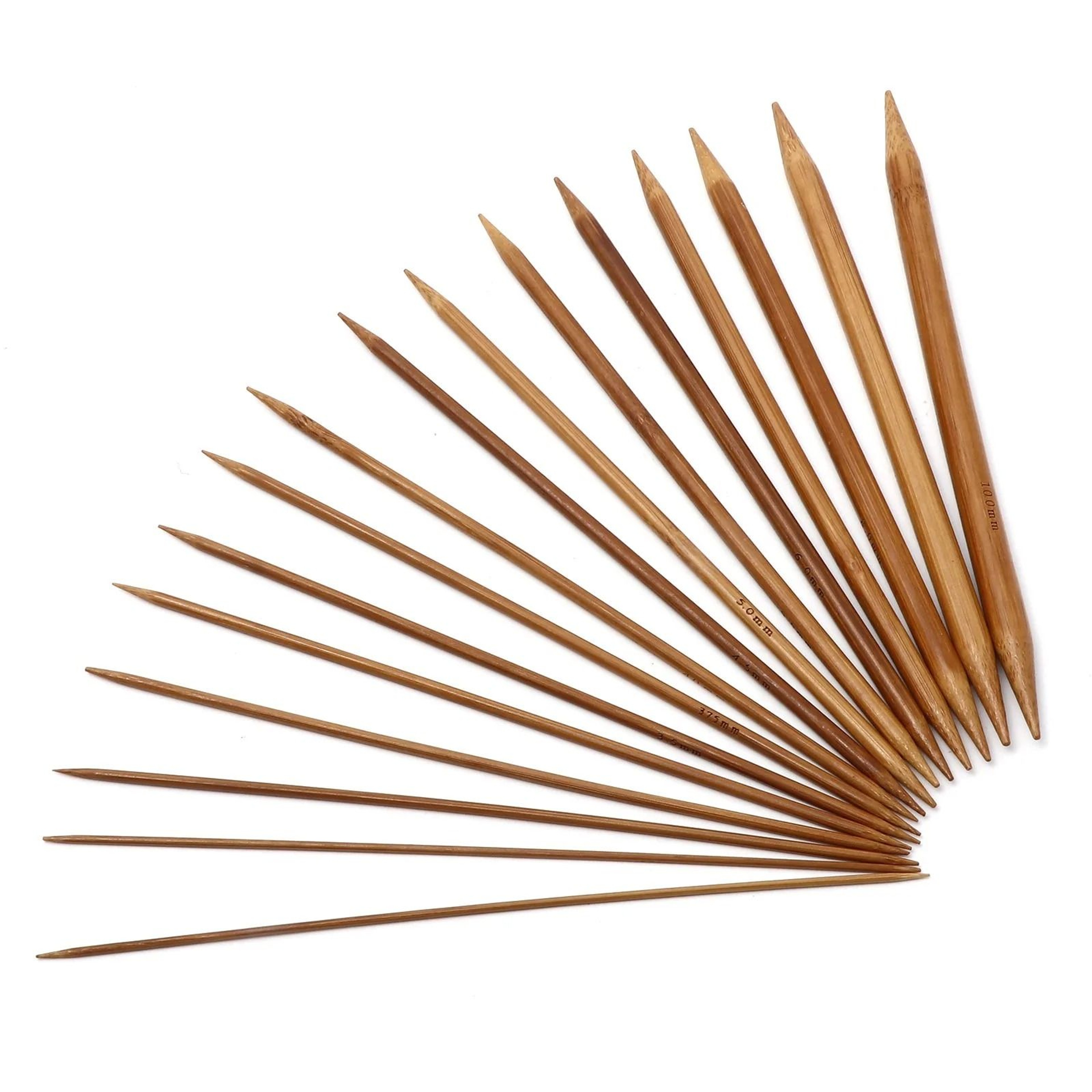 Smooth Bamboo Double Pointed Knitting Needles For Sweaters Scarves And More 0