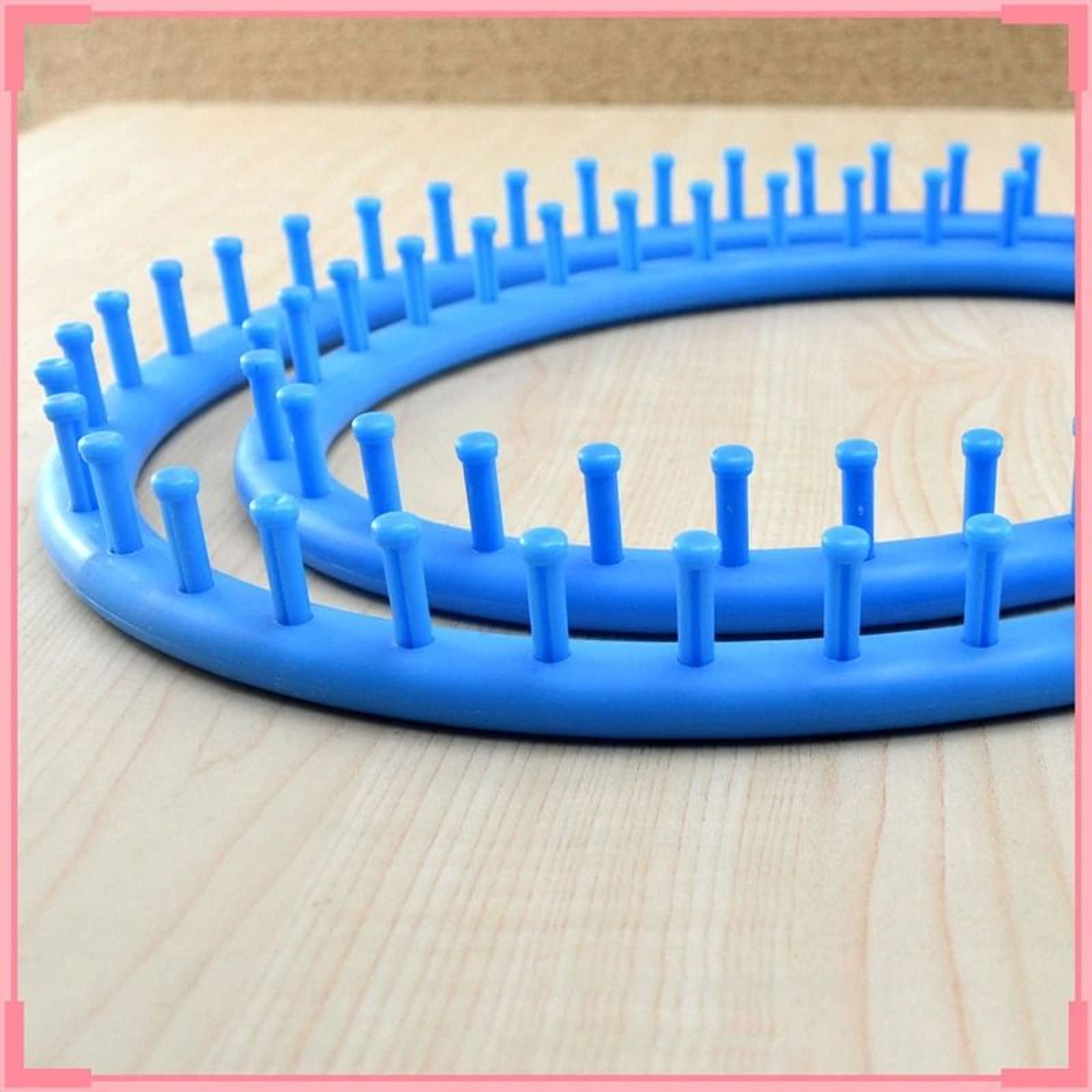 Adjustable S Knitting Loom For Easy Blankets Scarves And Large Projects 3