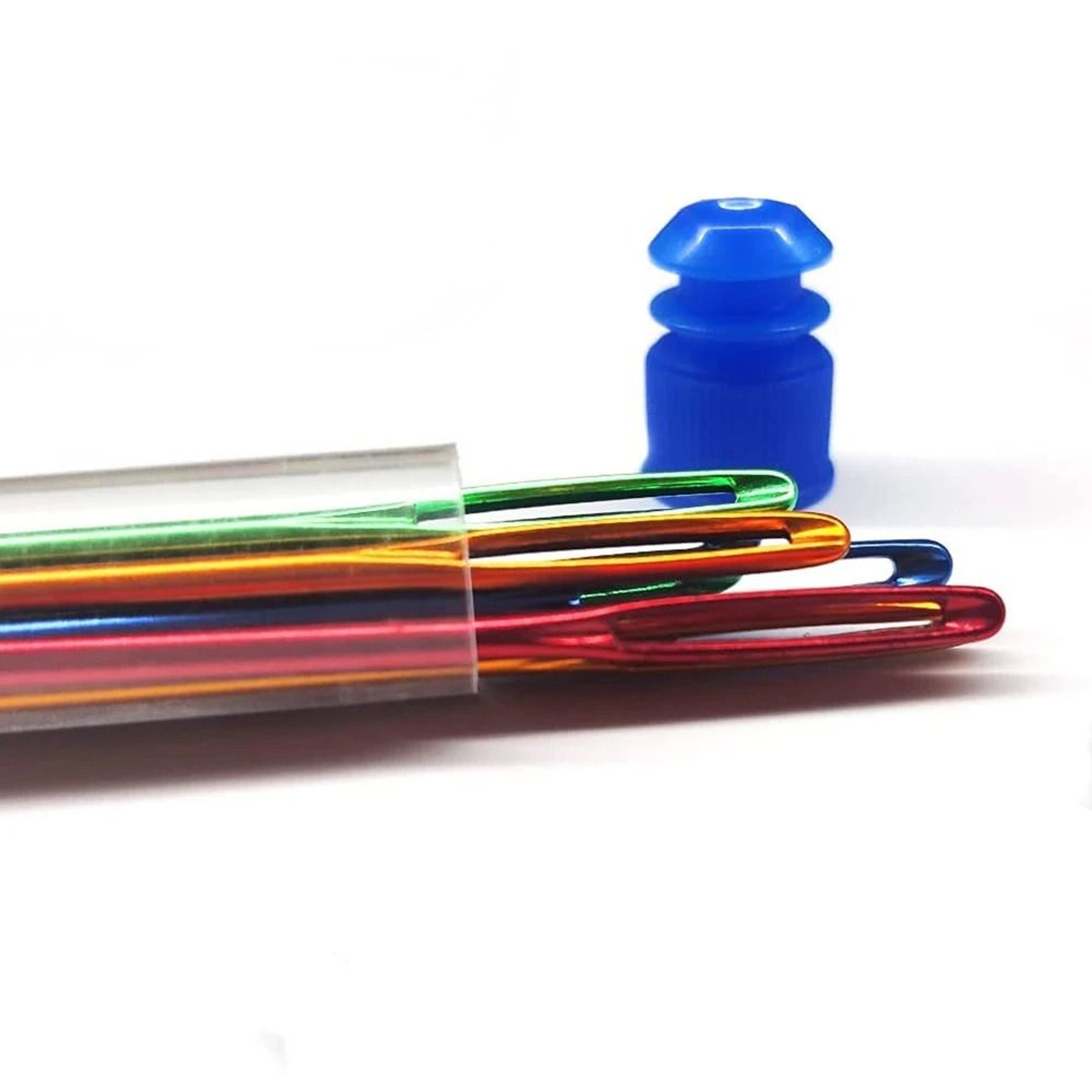 Eight Piece Aluminum Yarn Needle Set For Easy Knitting Crochet Finishing 1