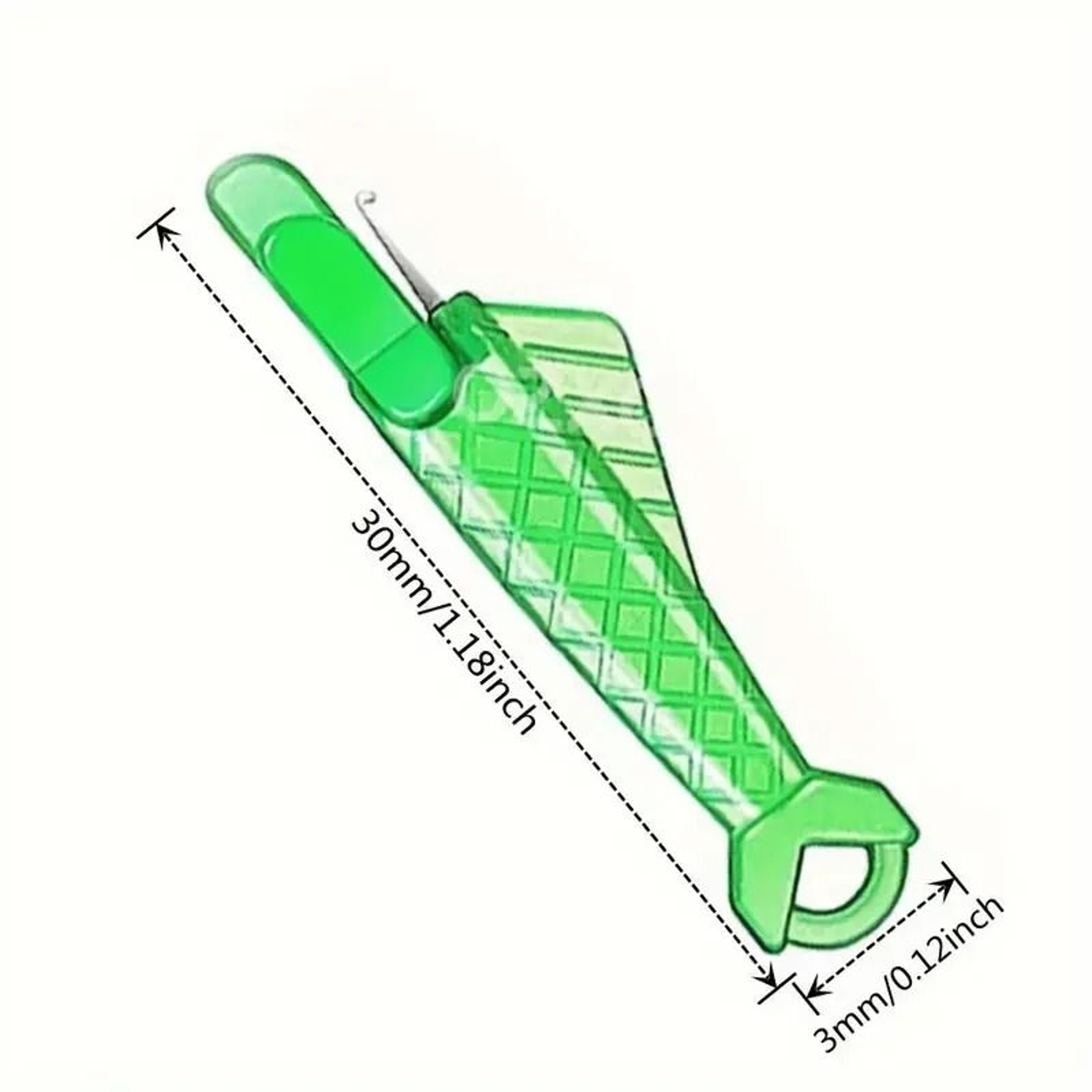 Three Piece Automatic Needle Threader Set For Fast Easy Sewing Projects 1