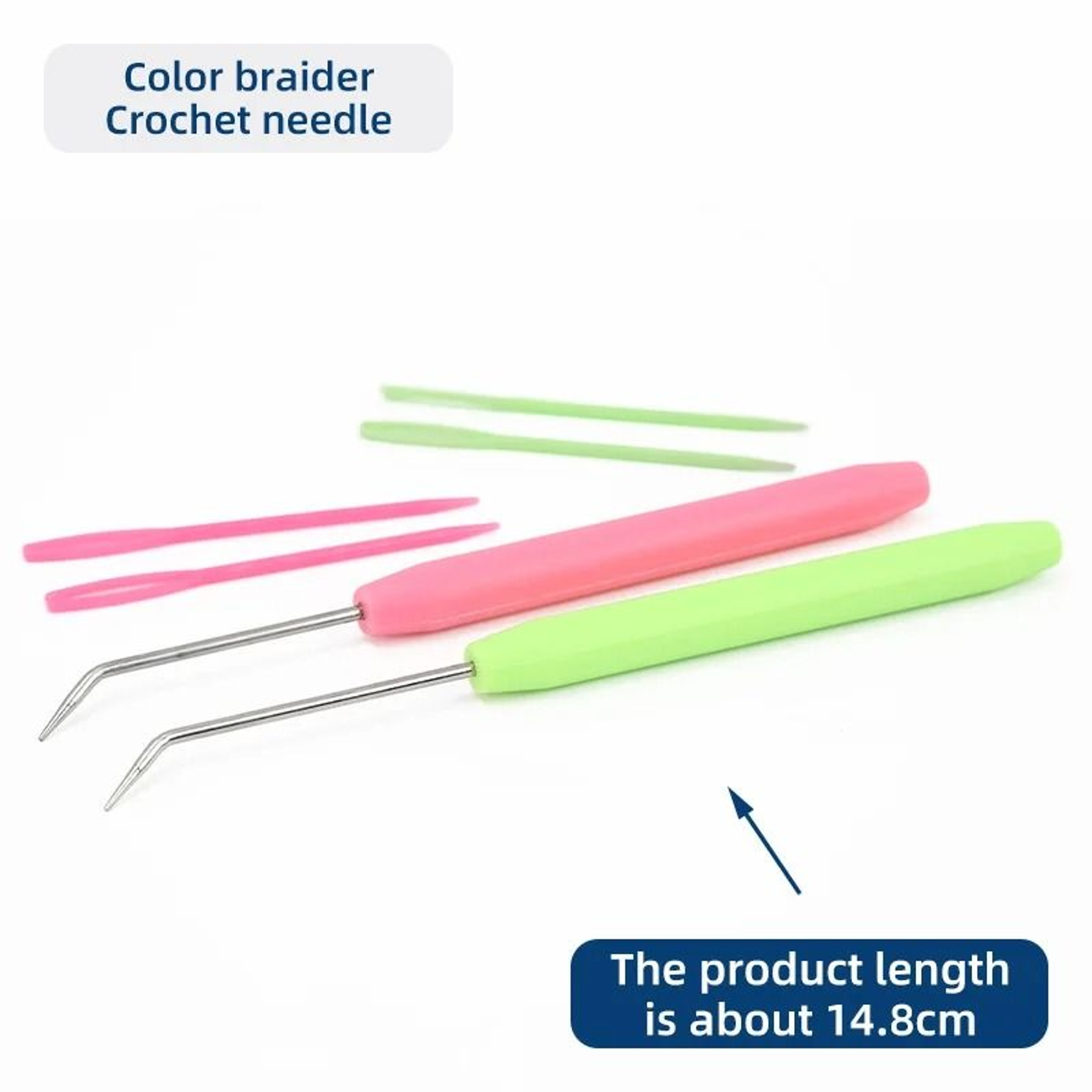 Loom Knitting Hook Set With Plastic Needles For Easier Yarn Crafting 7