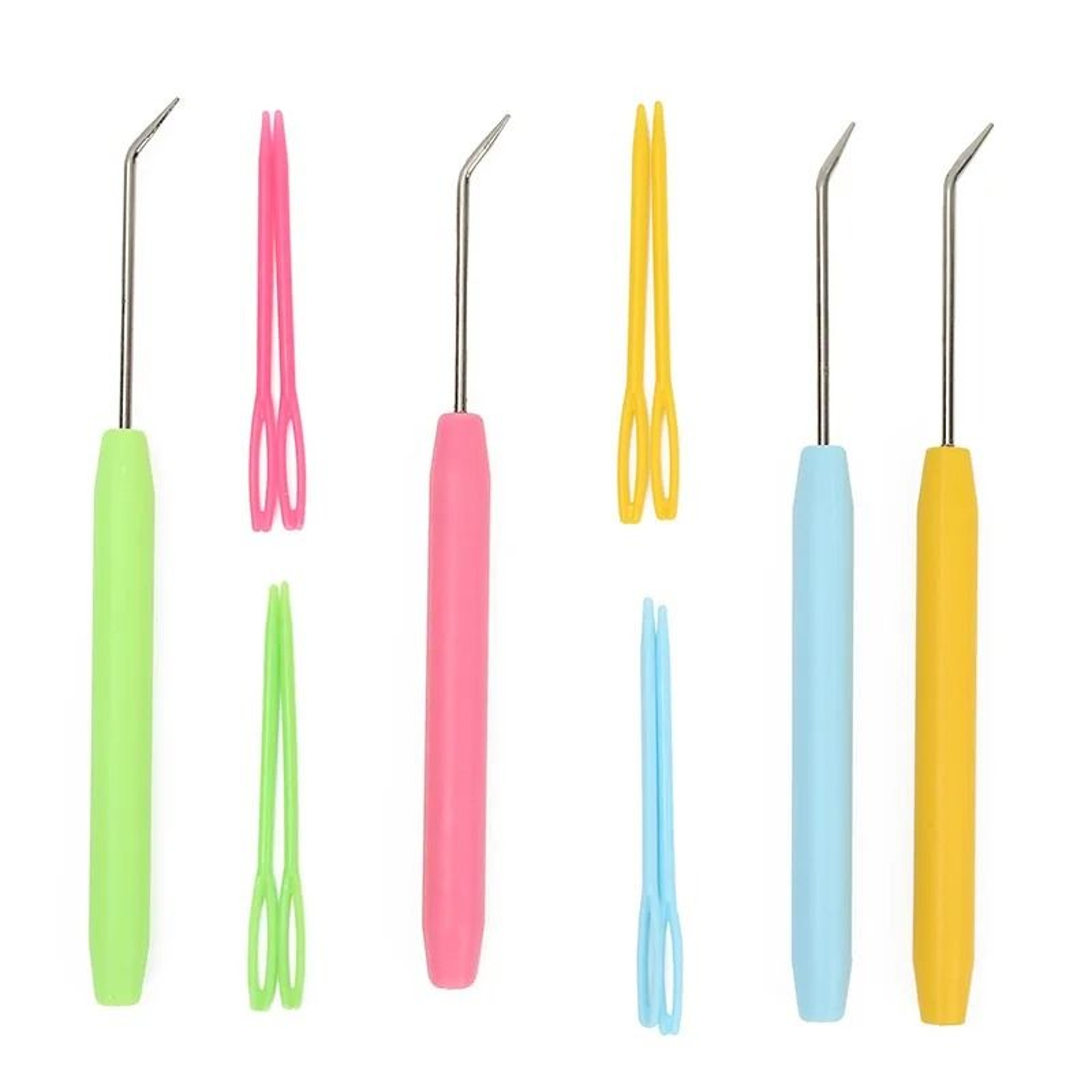Loom Knitting Hook Set With Plastic Needles For Easier Yarn Crafting 6
