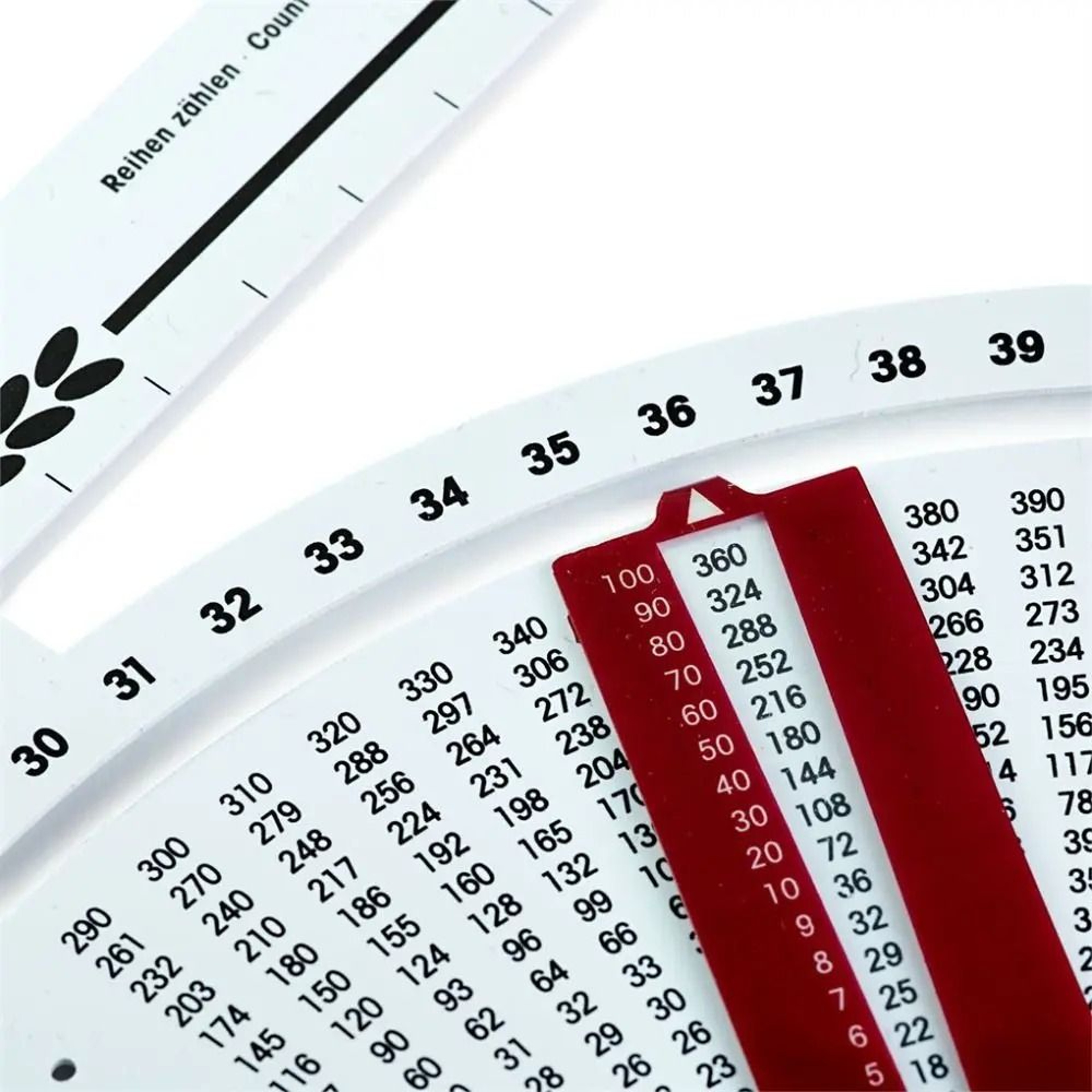 Knitting Gauge Converter Ruler For Accurate Stitch Counting And Sizing Projects 4