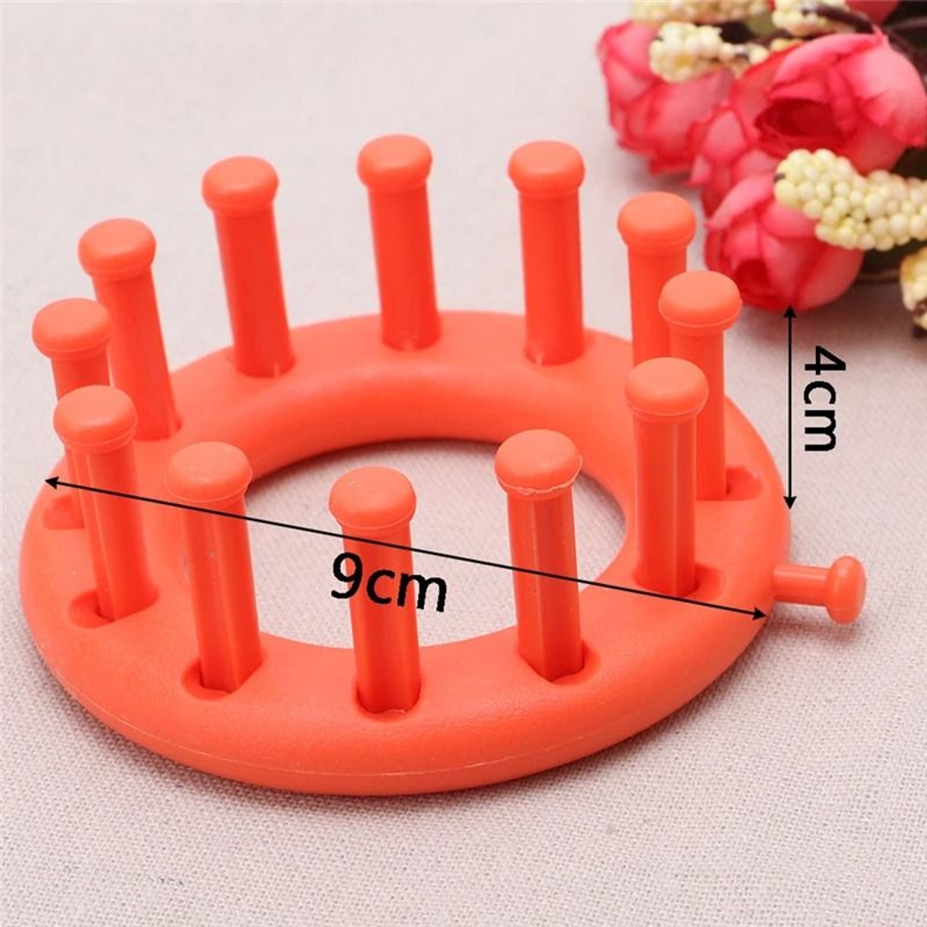 Easy Loom Knitting Hook Tool For Faster Sweater Hat Yarn Craft 1