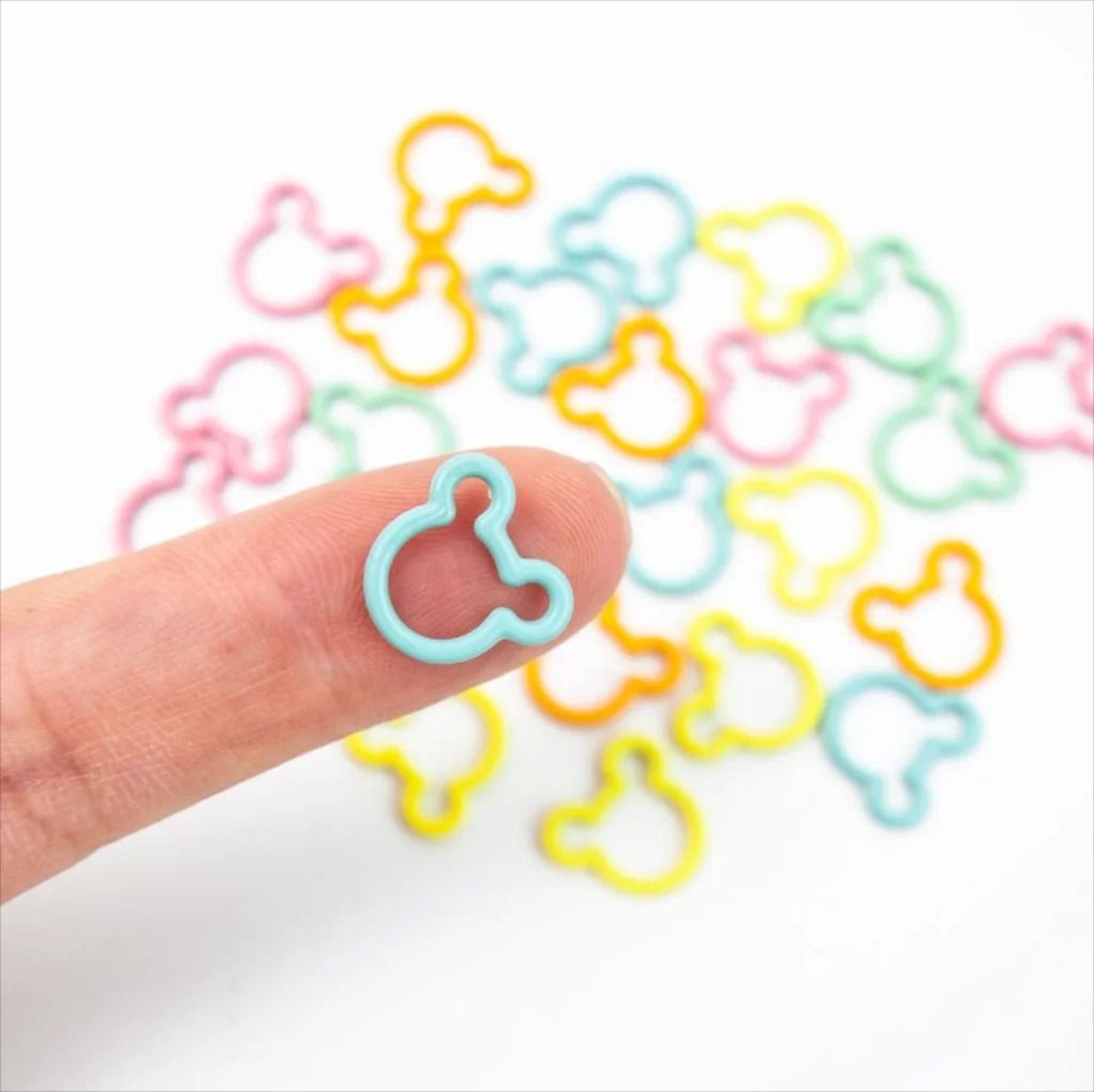 Cute Bear Stitch Markers For Easy Knitting Crochet Project Row Tracking 6
