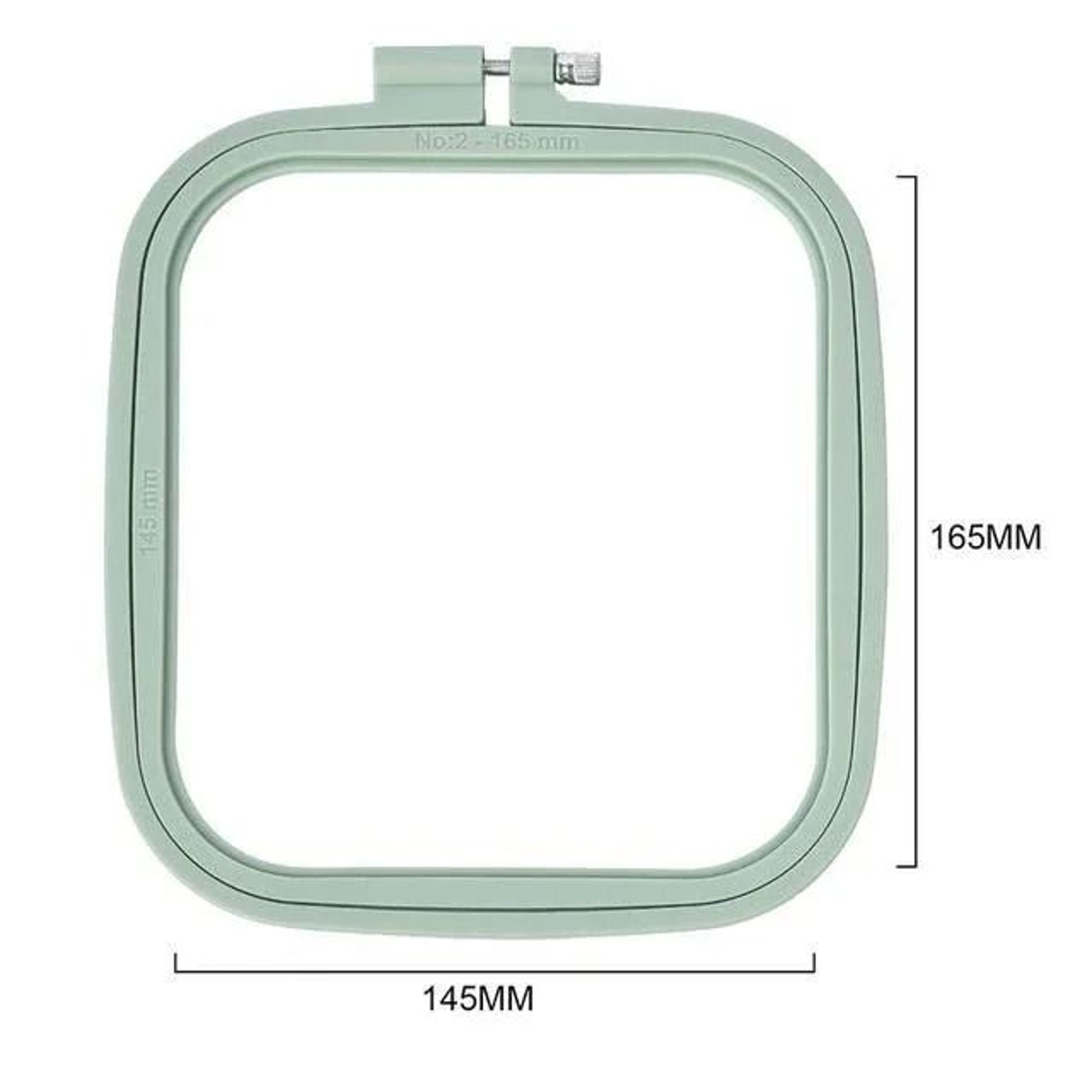 Adjustable Square Embroidery Hoop Set For Easy Cross Stitch Needlework Projects 3