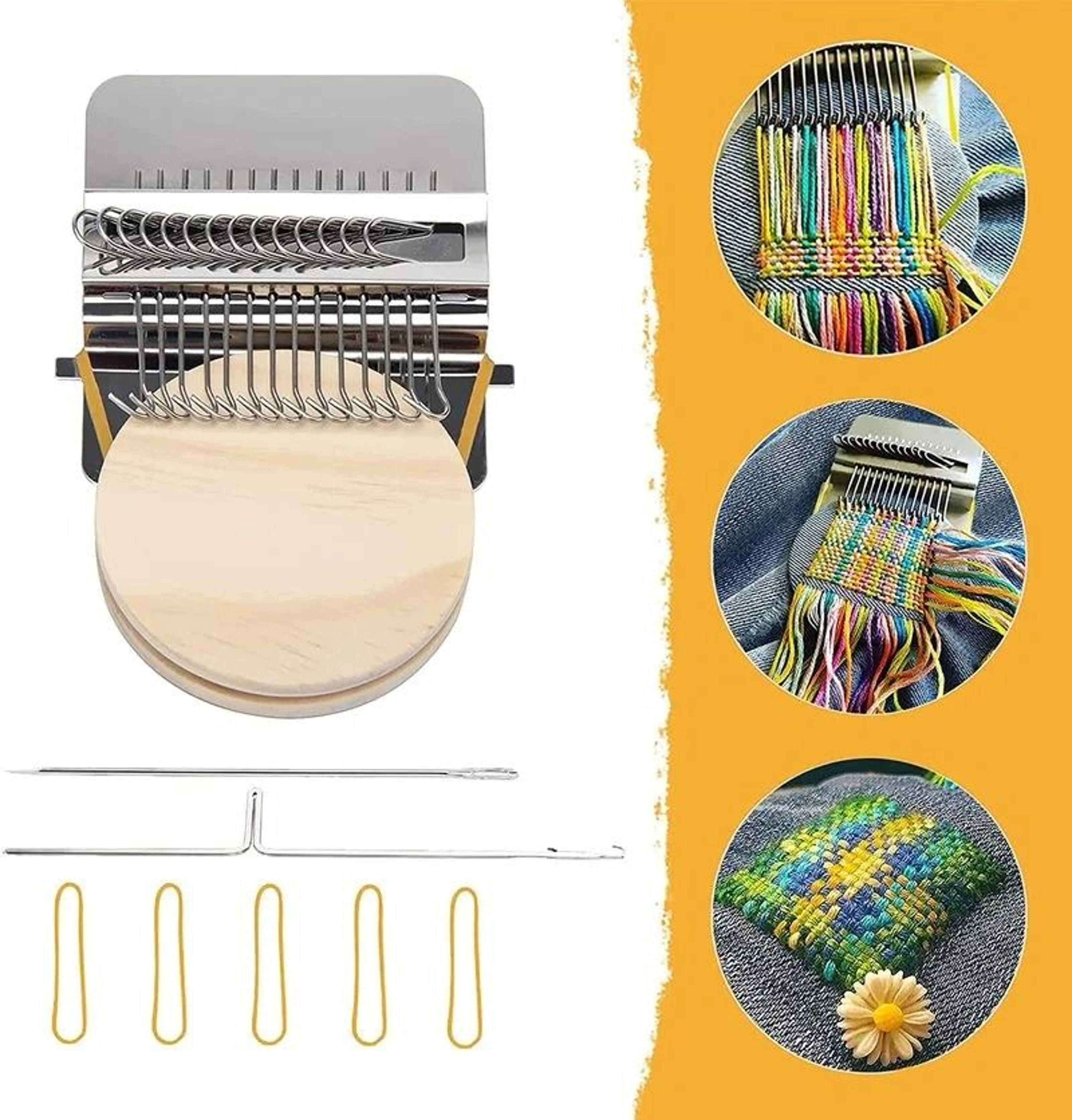 Mini Weaving Mender For Easy Clothing Patch And Fabric Repair Projects 6
