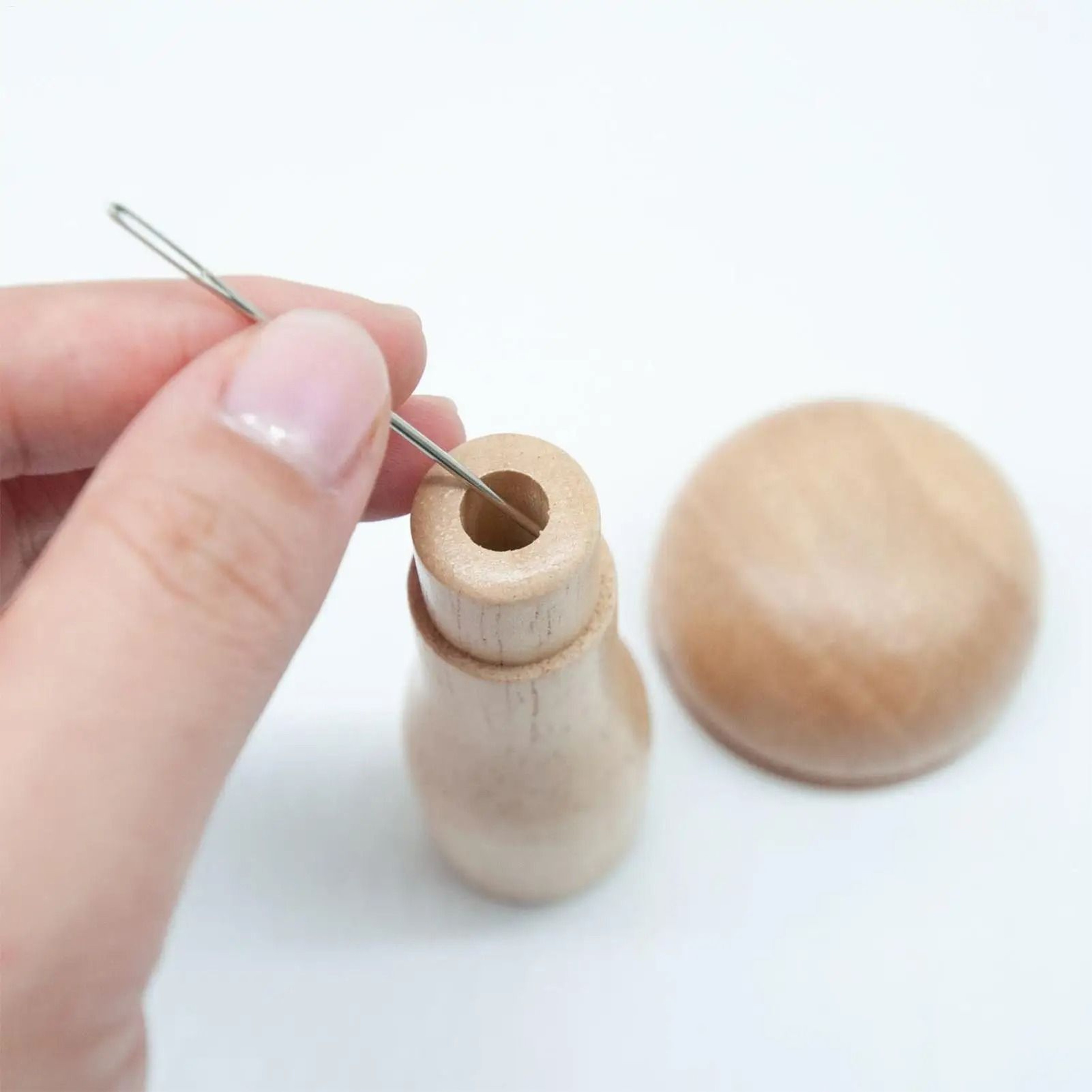 Portable Mushroom Darning Tool Kit For Easy Clothing Patch Repair Projects 4
