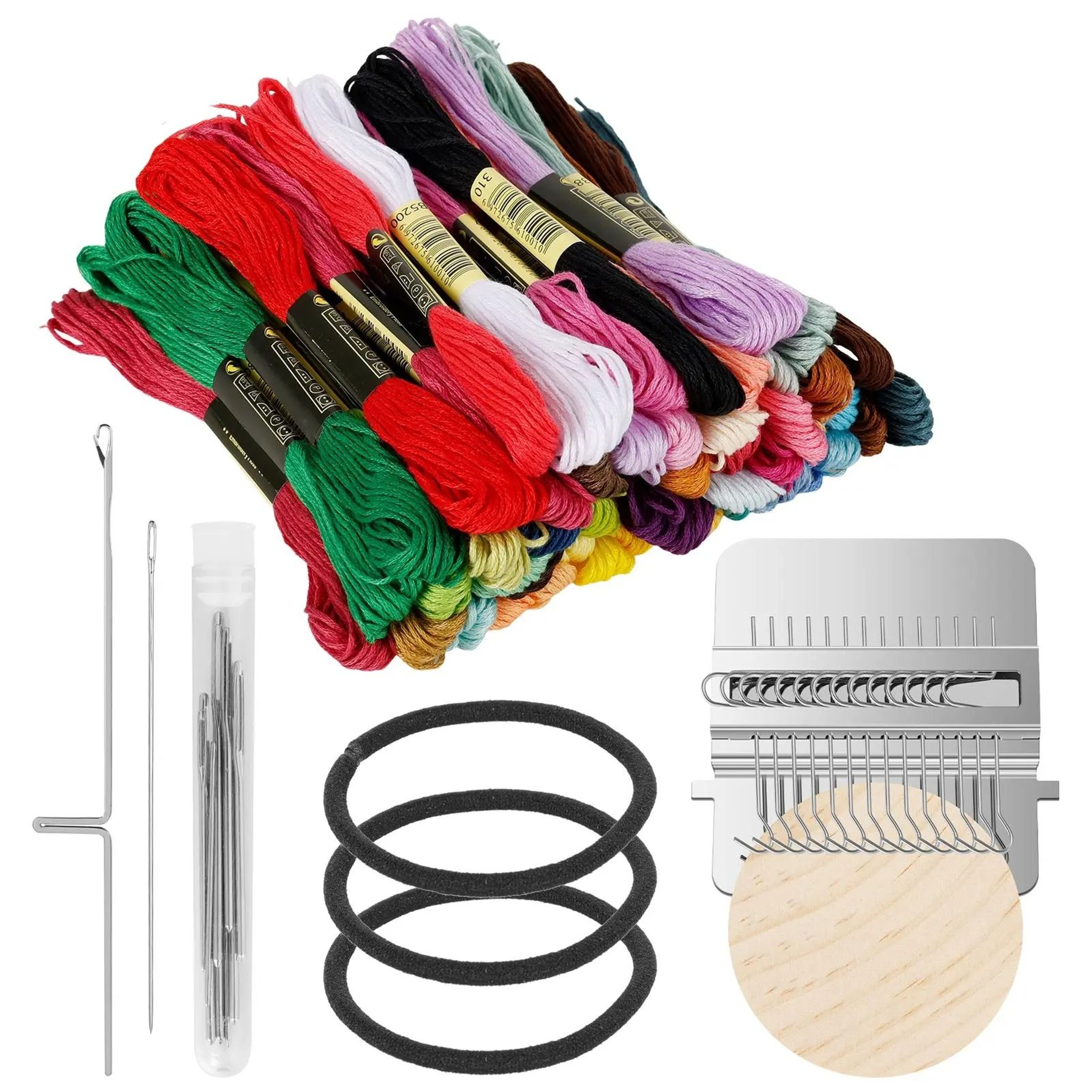 Mini Darning Loom Kit For Fast Knit Patch Clothing Repair Projects 7