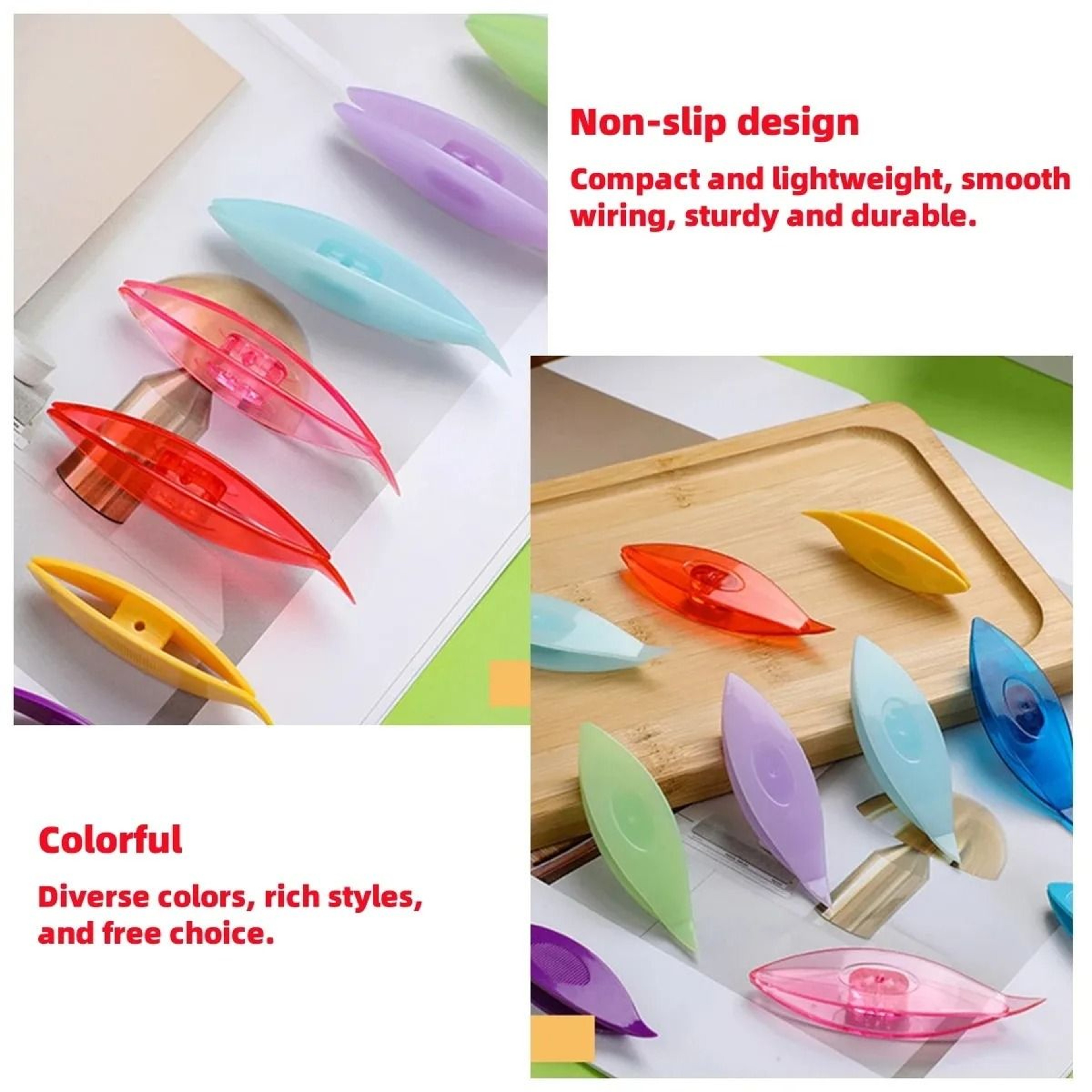 Plastic Tatting Shuttle Set For Smooth Lace Making Sewing Craft Projects 7