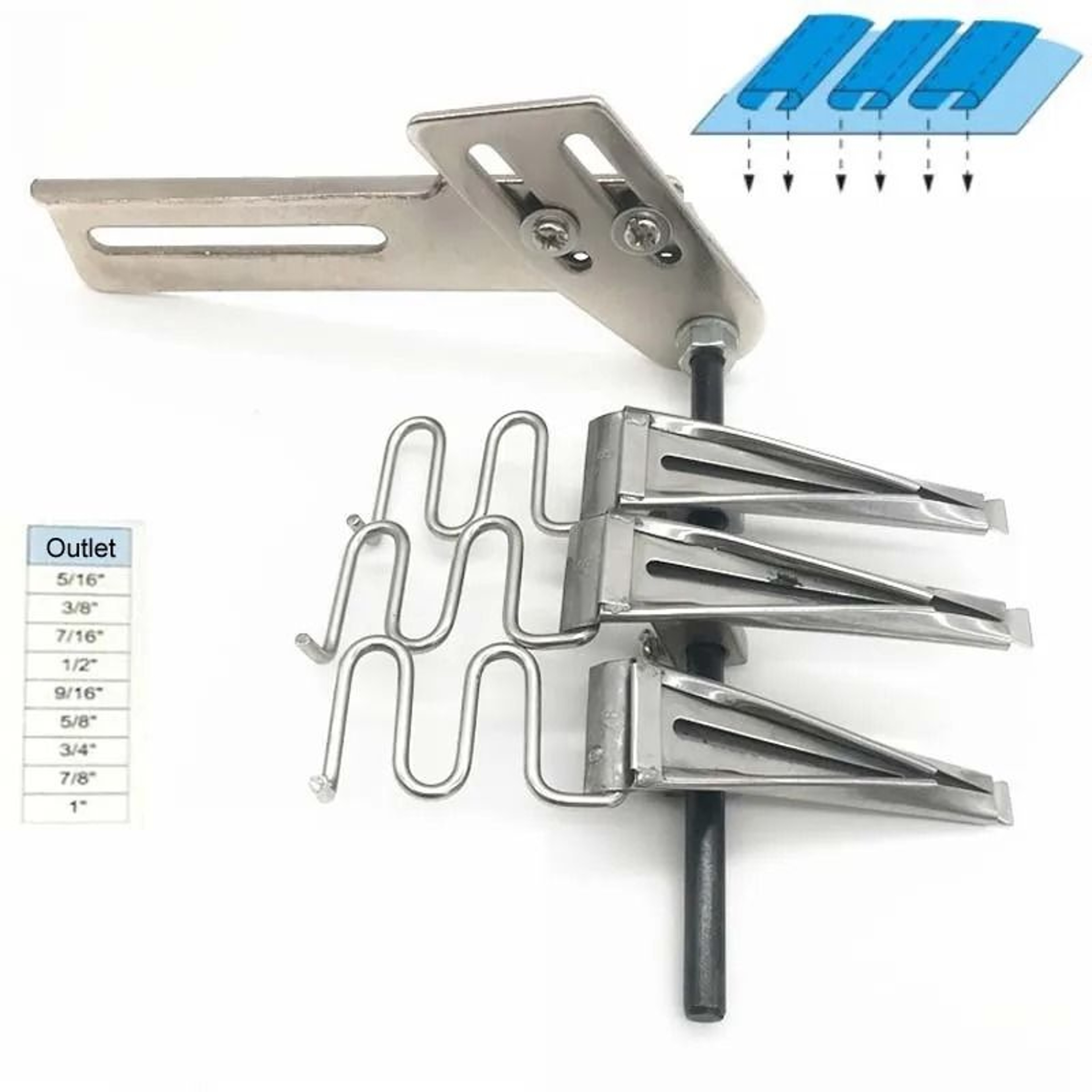 Multi Tape Binder Attachment For Kansai Special Decorative Sewing Machine Projects 0