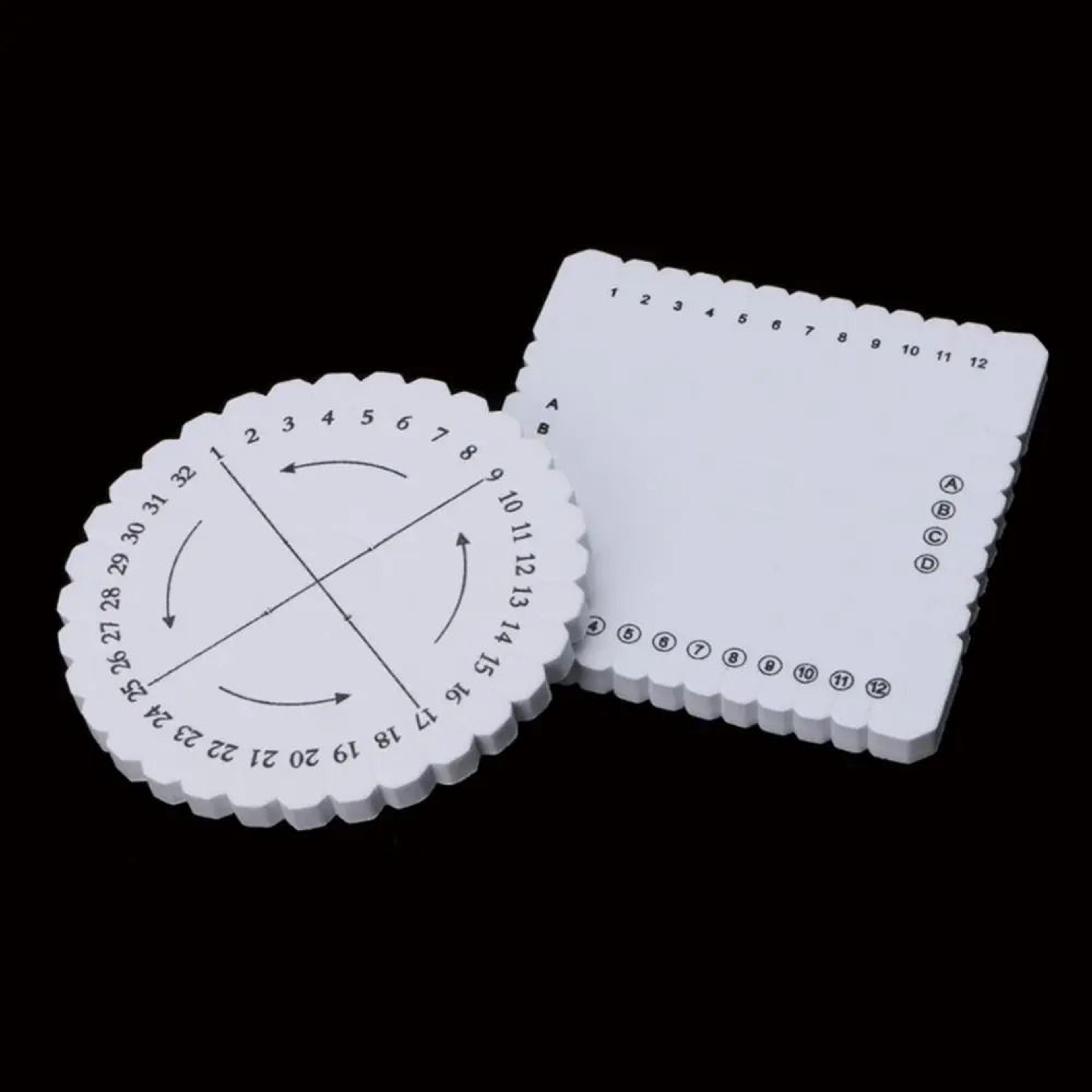 Easy Kumihimo Braiding Disc Set For Bracelets Jewelry And Rope Weaving 2