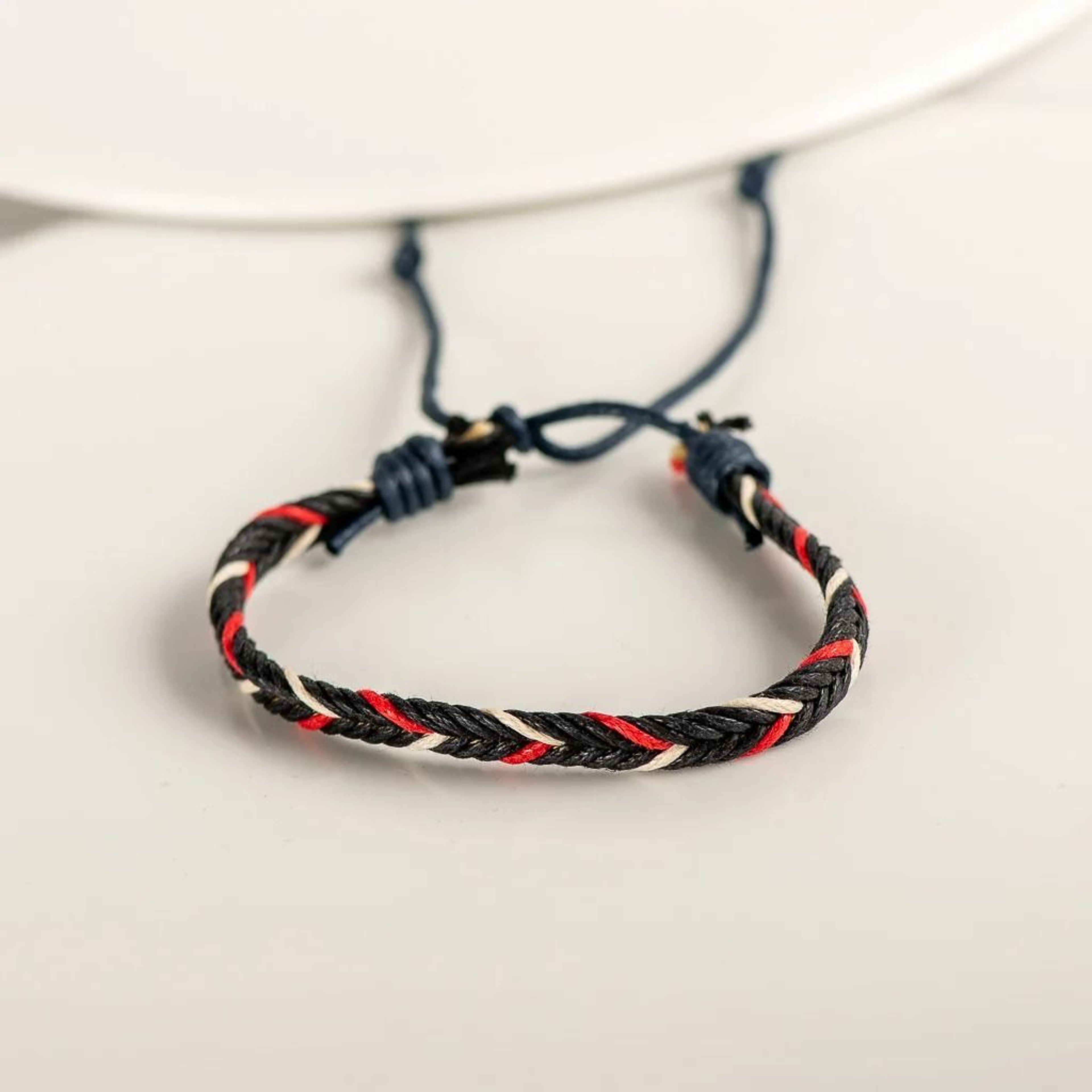 Handmade Macrame Rope Bracelet For Adjustable Comfortable Everyday Bohemian Style Wear 7
