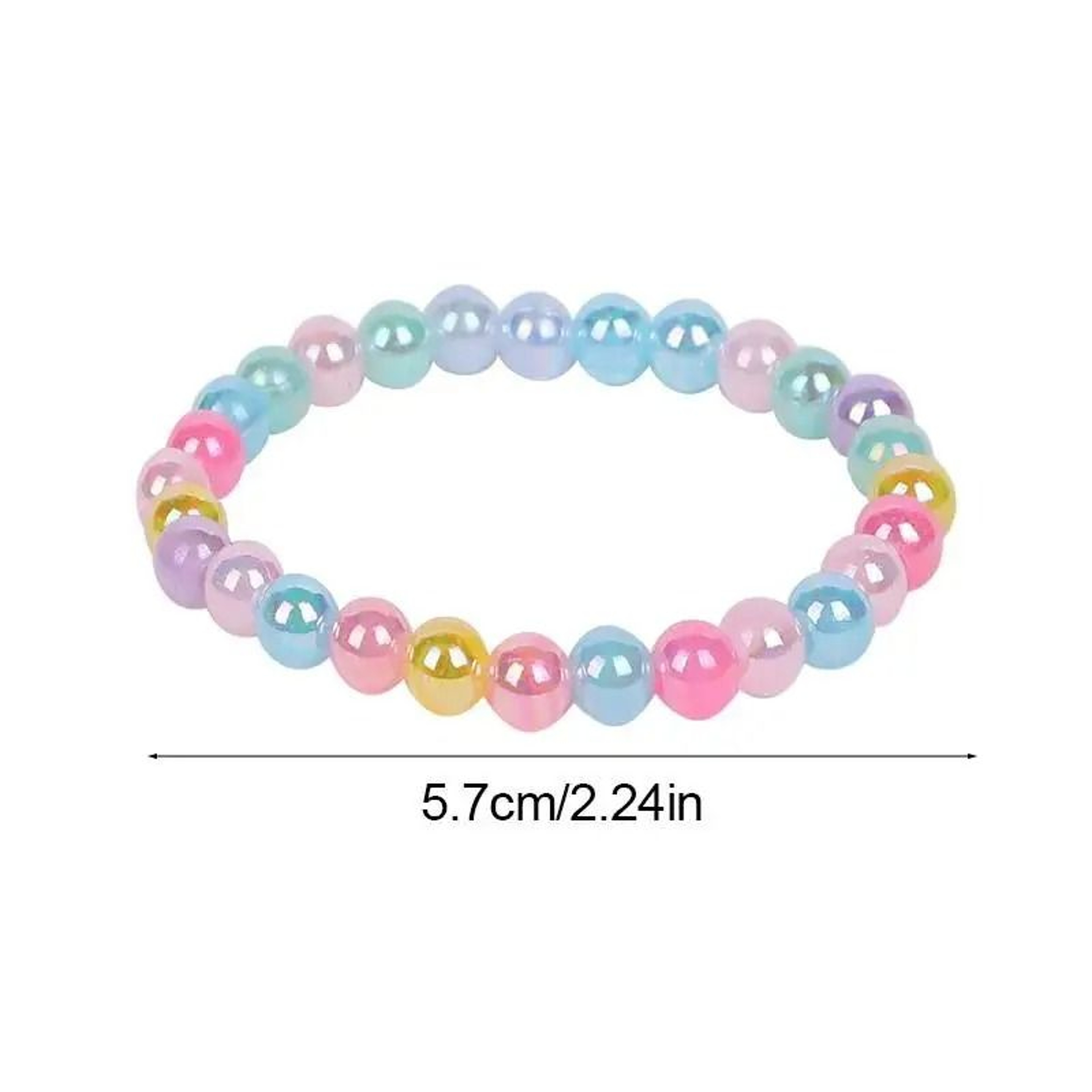 Colorful Kids Beaded Bracelet Packs For Easy Memorable Party Favor Gifting 4