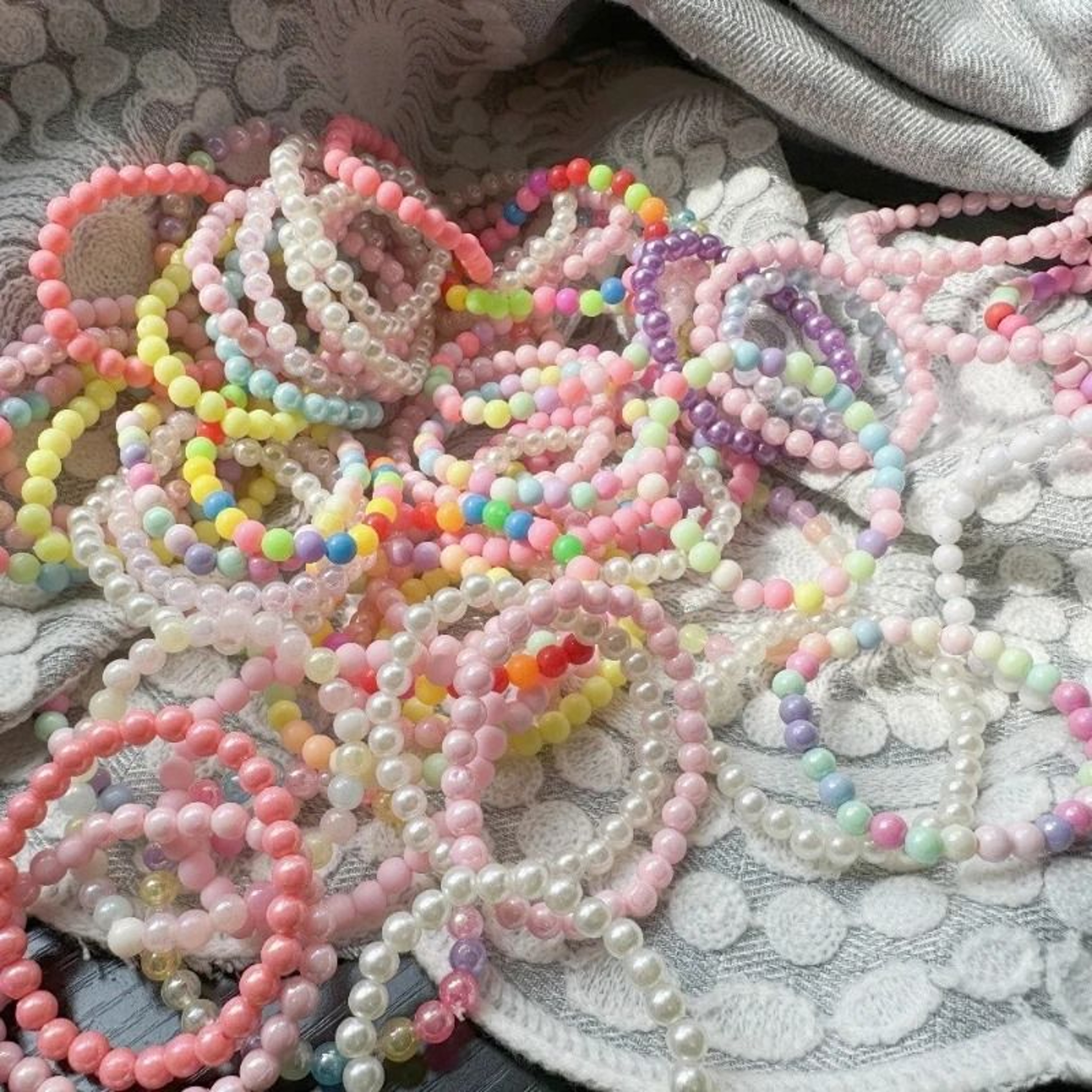 Colorful Kids Beaded Bracelet Packs For Easy Memorable Party Favor Gifting 6