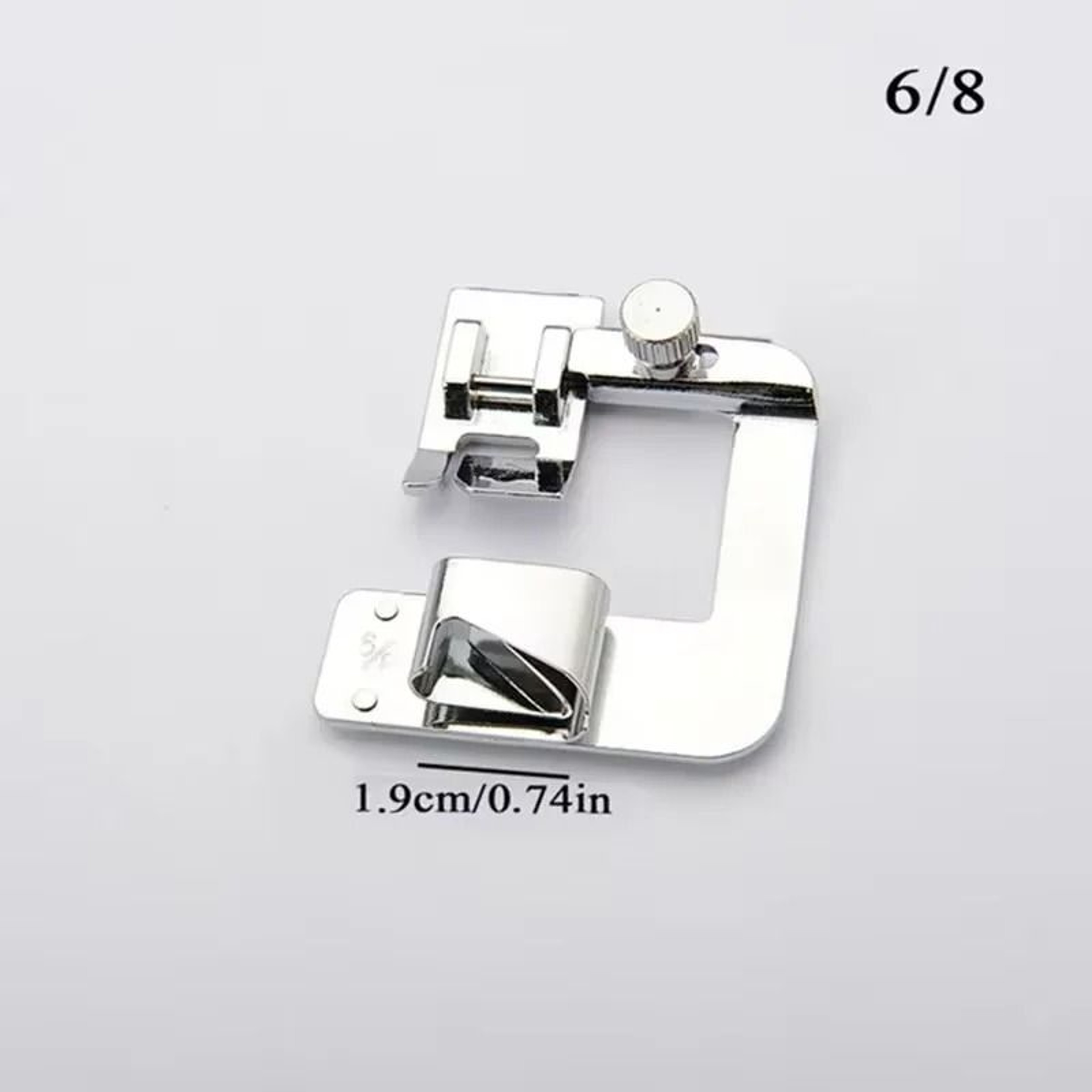 Wide And Narrow Rolled Hem Presser Feet For Cleaner Sewing Edges 2