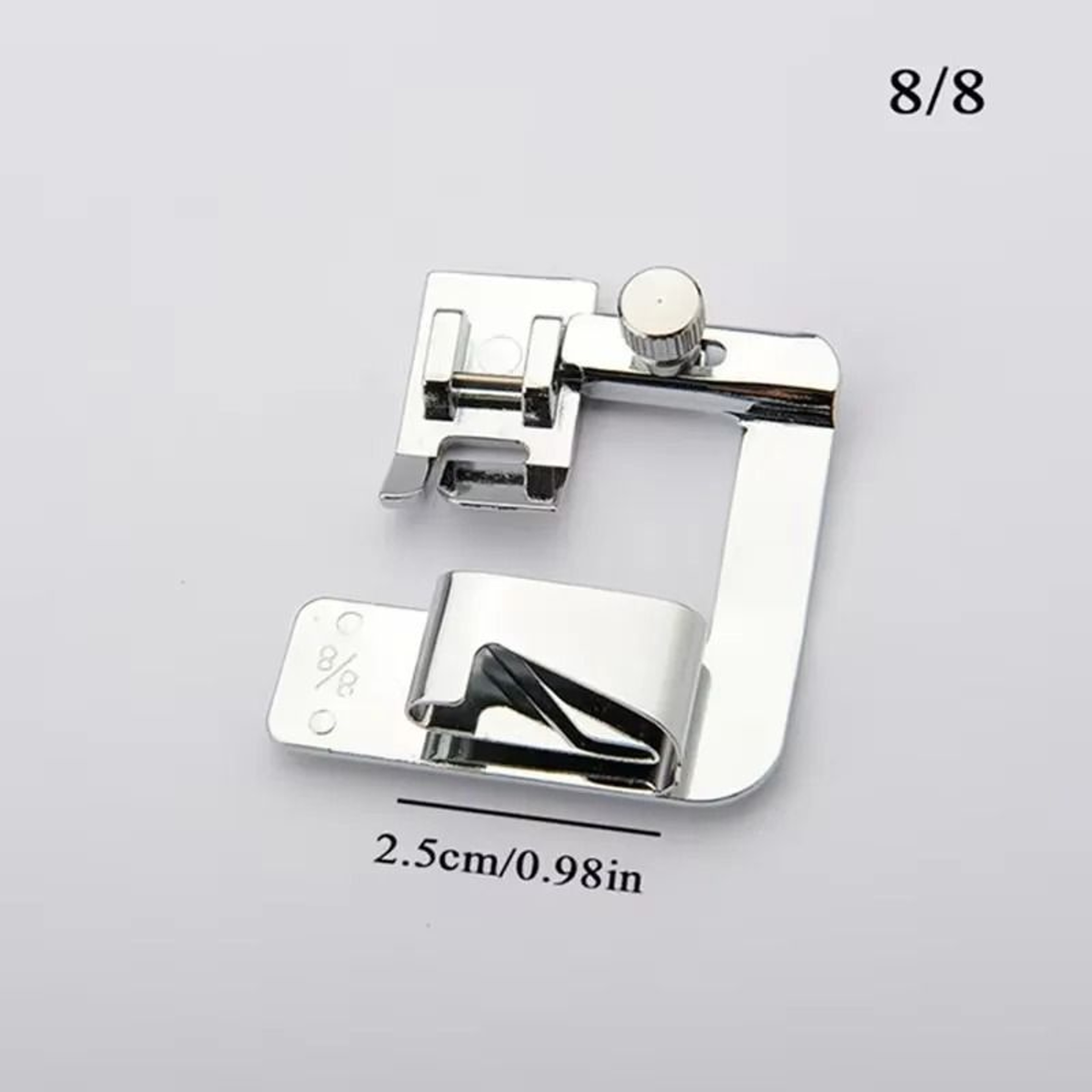 Wide And Narrow Rolled Hem Presser Feet For Cleaner Sewing Edges 3