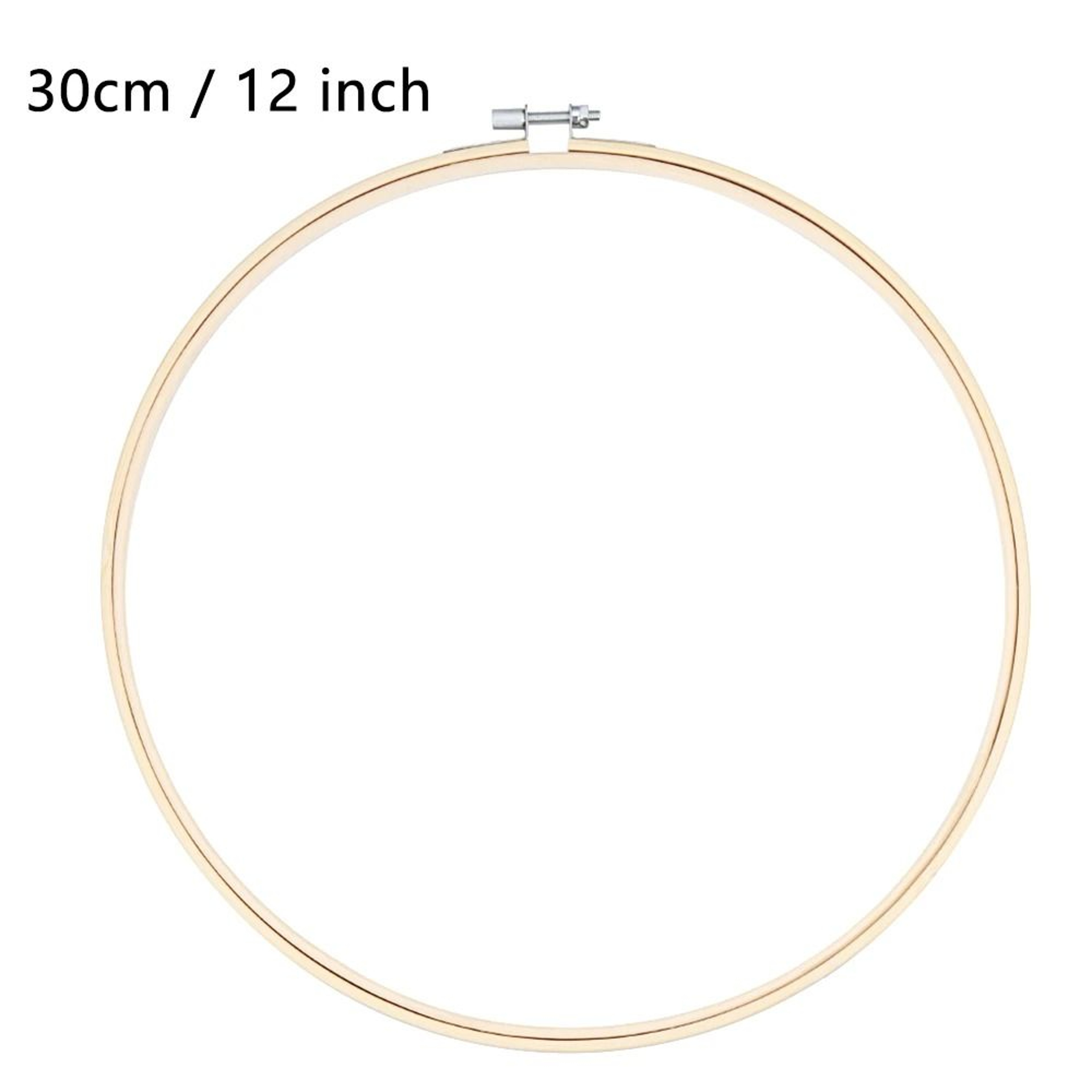 Adjustable Bamboo Embroidery Hoop For Smoother Stitching And Creative Display Projects 10