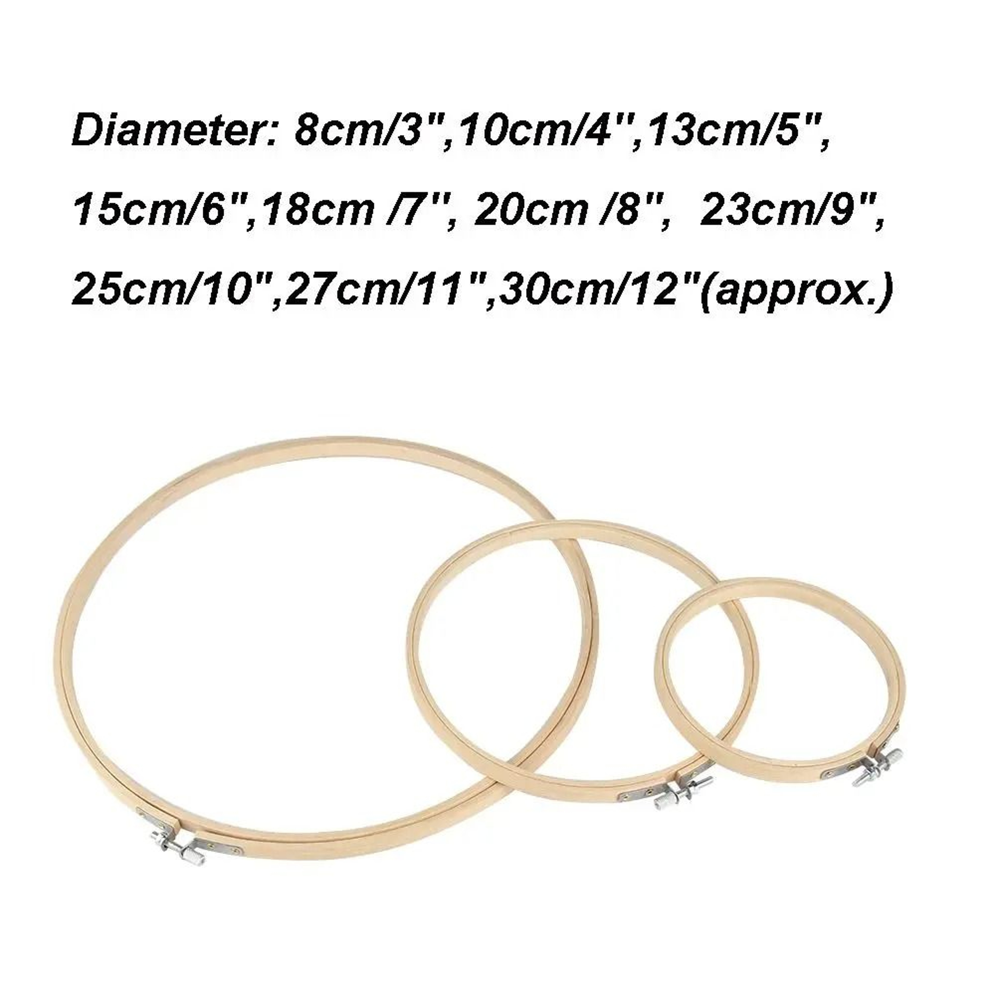 Adjustable Bamboo Stitching Frame For Easy Fabric Tension 11