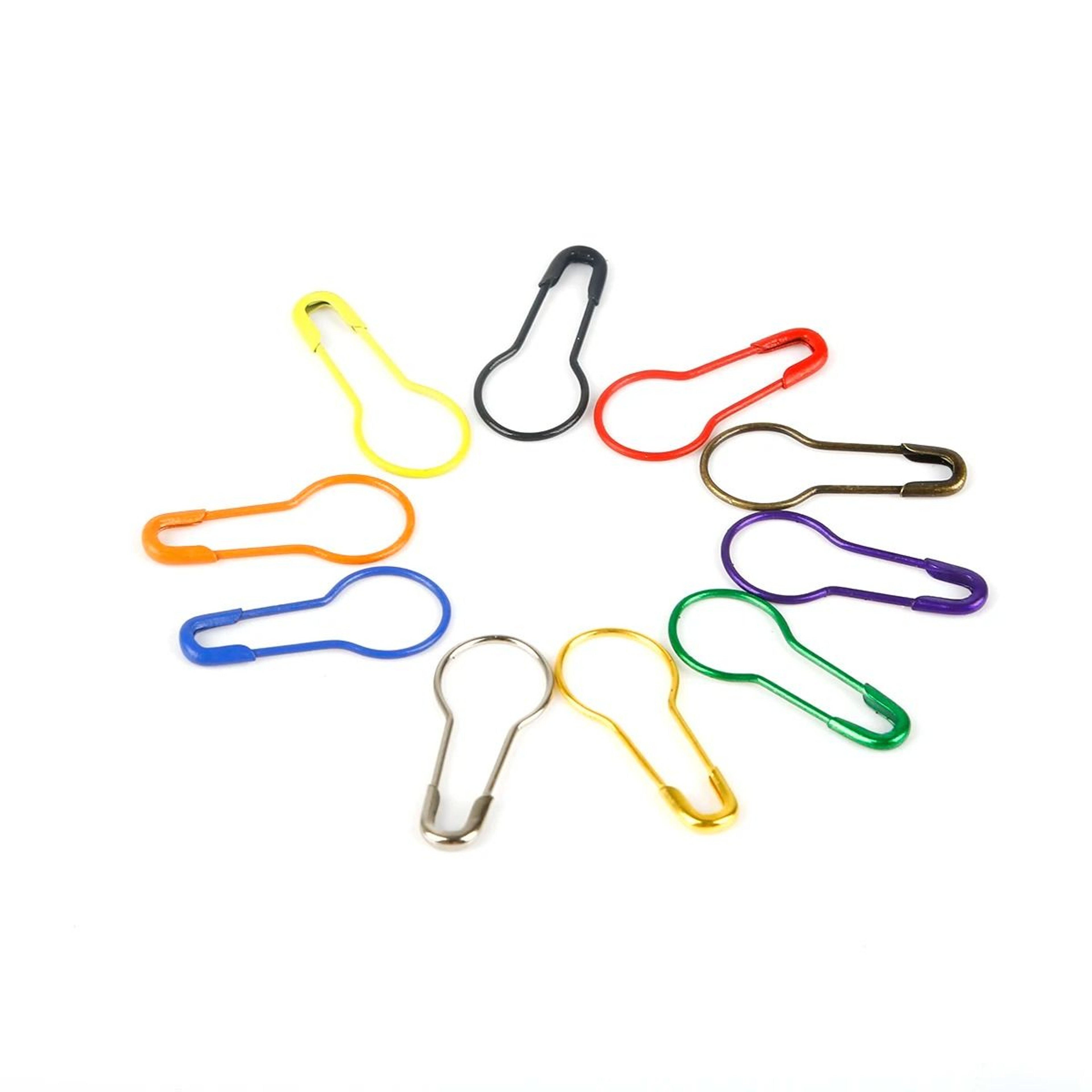 Color Coded 100 Piece Stitch Tracking Clip Set 9