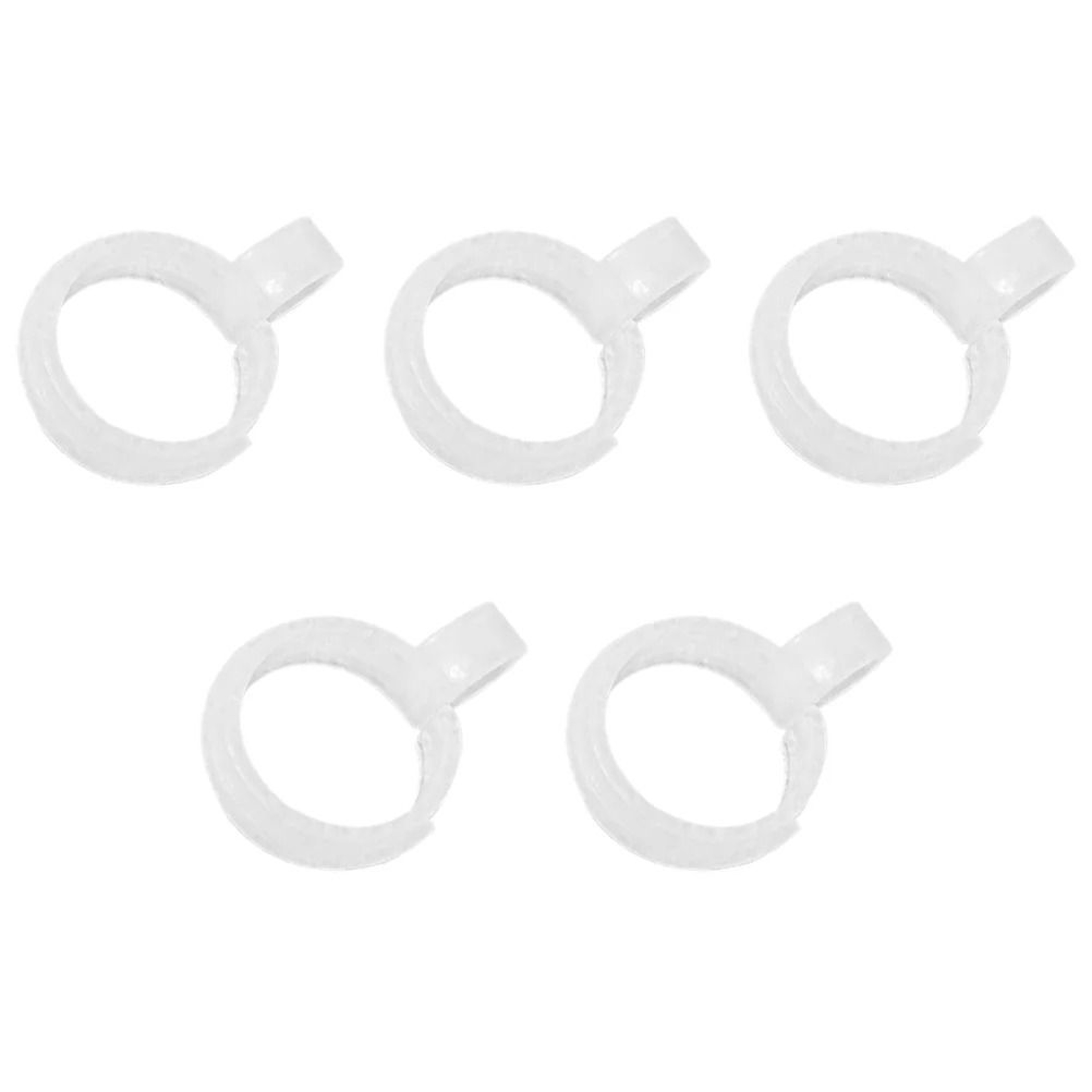 Secure Hold Five Piece Embroidery Scroll Frame Fabric Clamp Tool Set 3