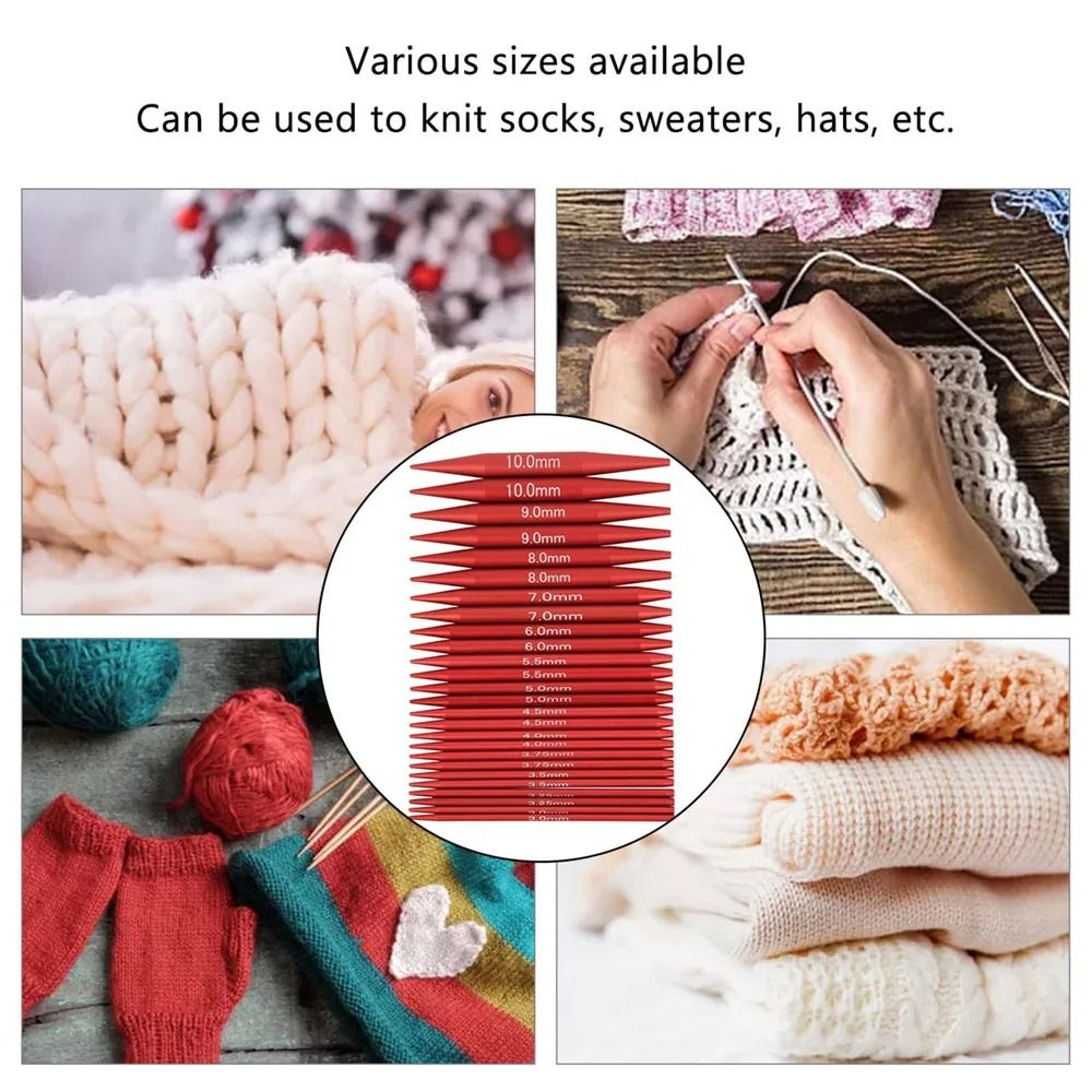 Complete Twenty Six Piece Interchangeable Circular Needle Set For Flexible Knitting 3