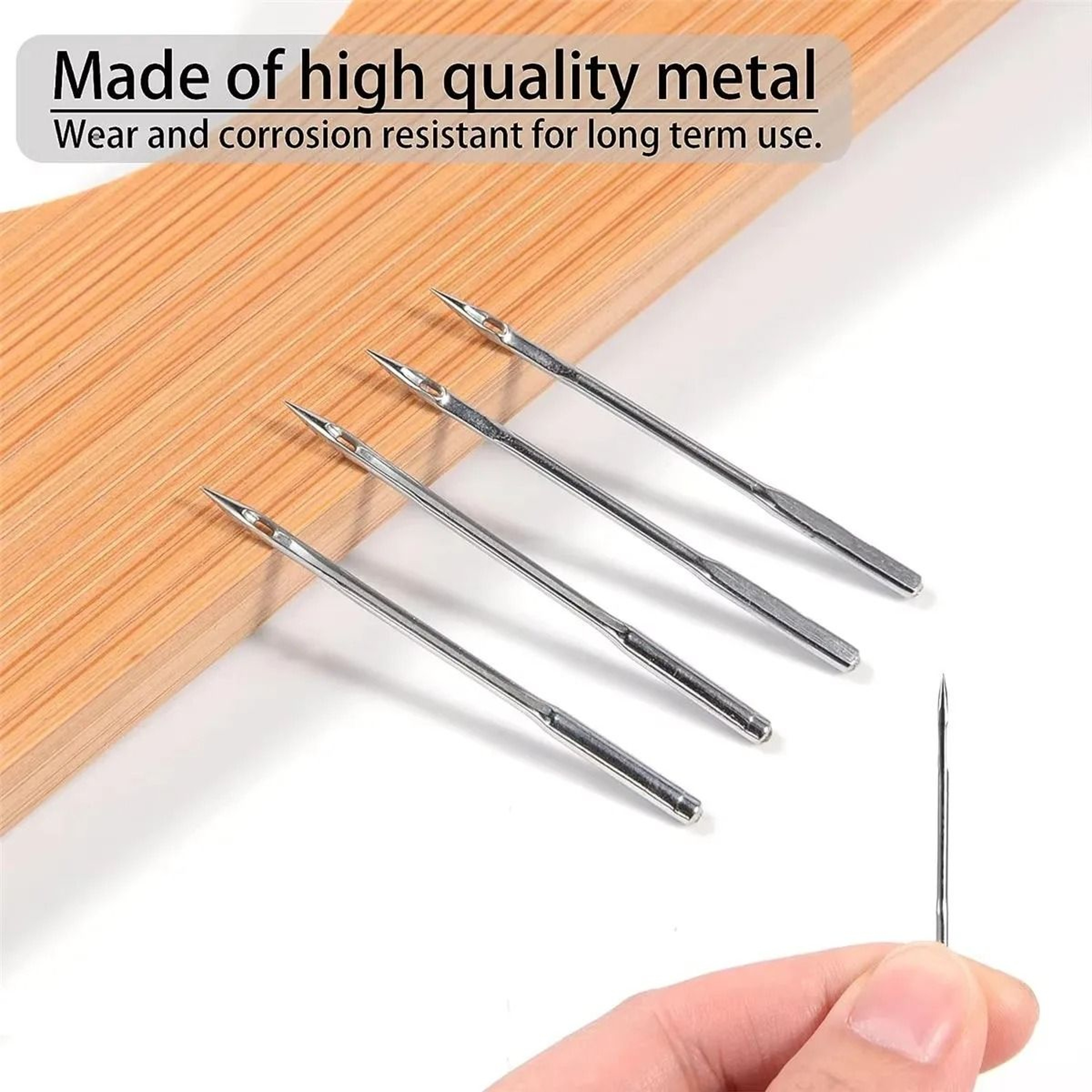 100 Piece Universal Sewing Machine Needle Set For Home Sewing Projects 0