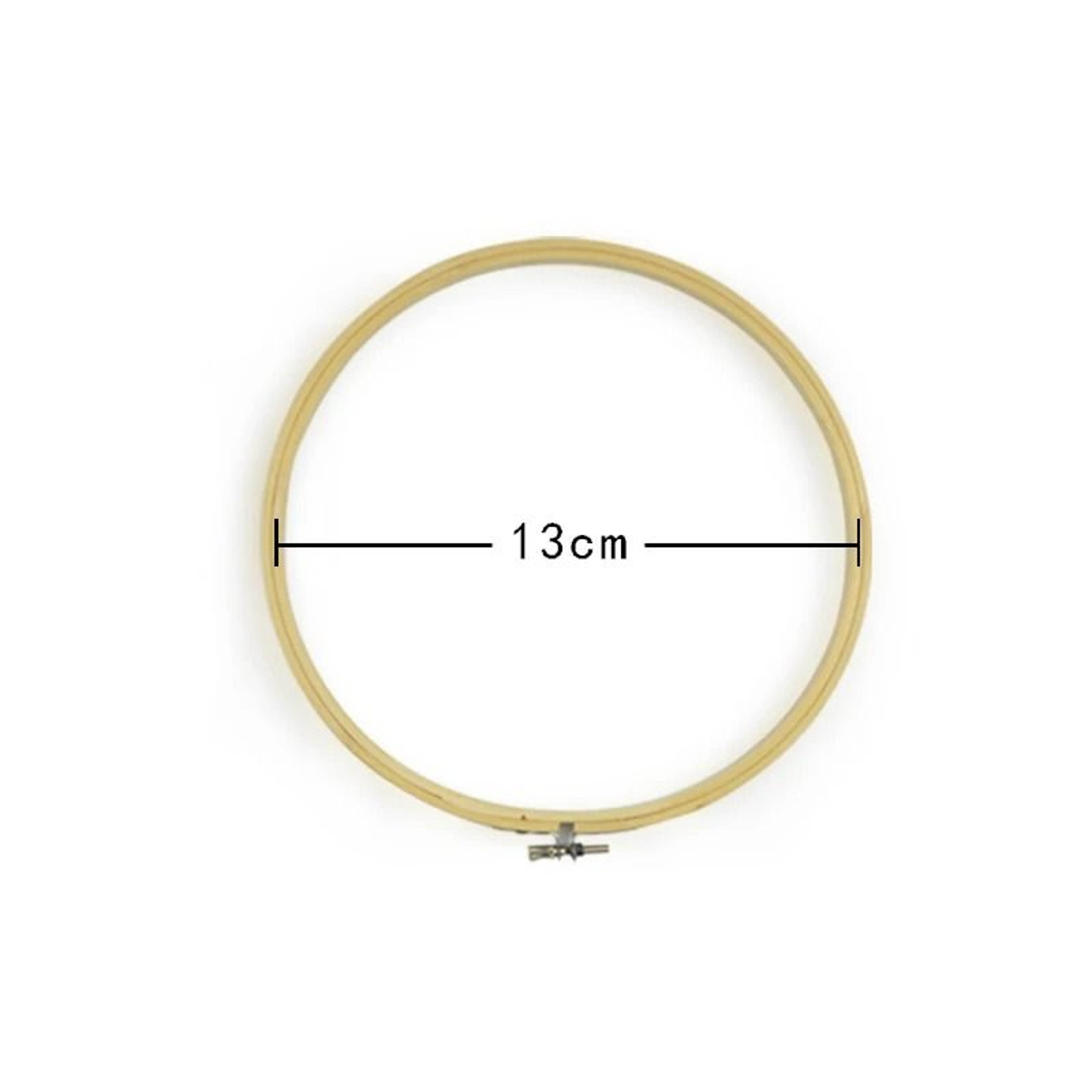 Large Adjustable Bamboo Embroidery Hoop For Cross Stitch And Needlecraft Projects 2