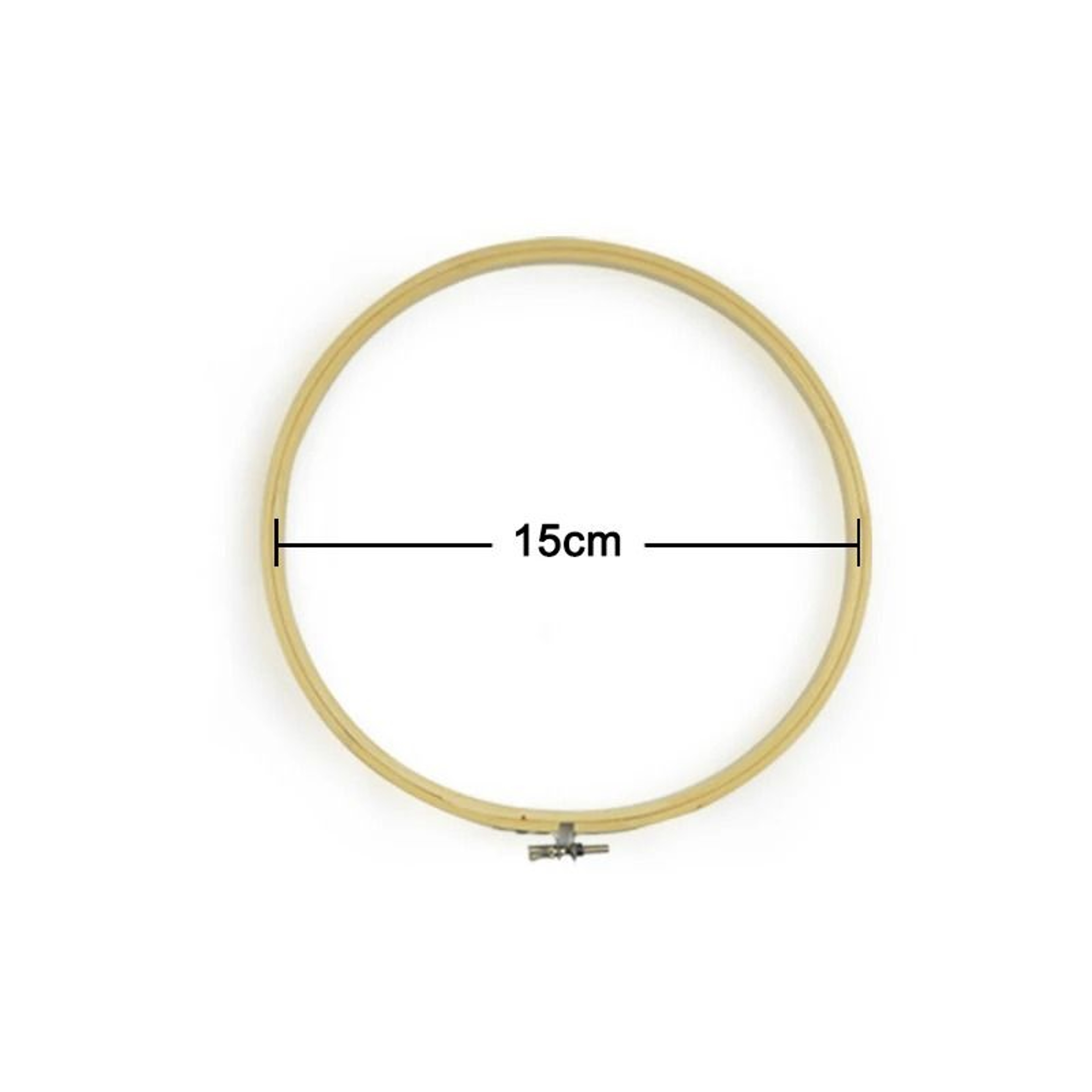 Large Adjustable Bamboo Embroidery Hoop For Cross Stitch And Needlecraft Projects 3